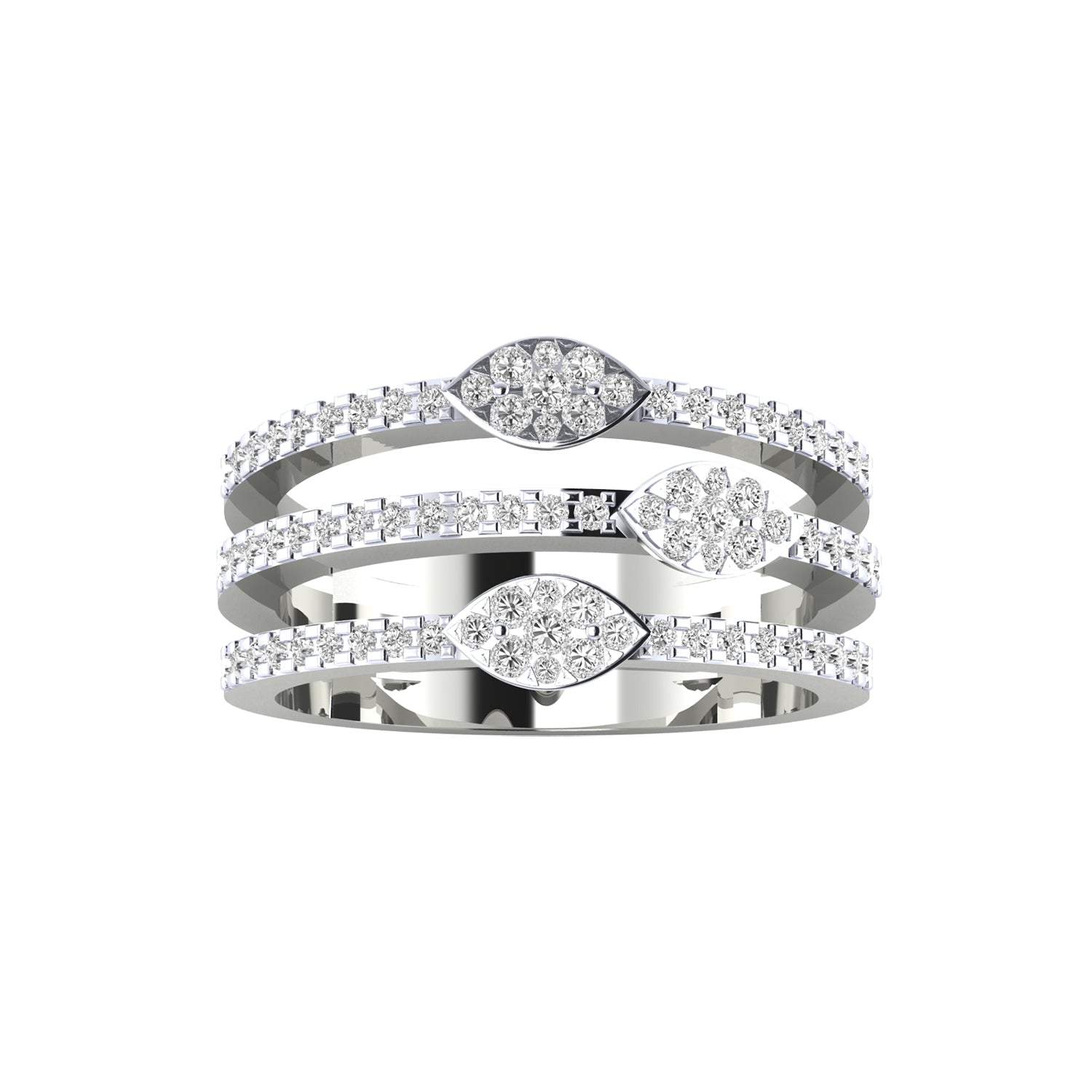 White Gold Ring