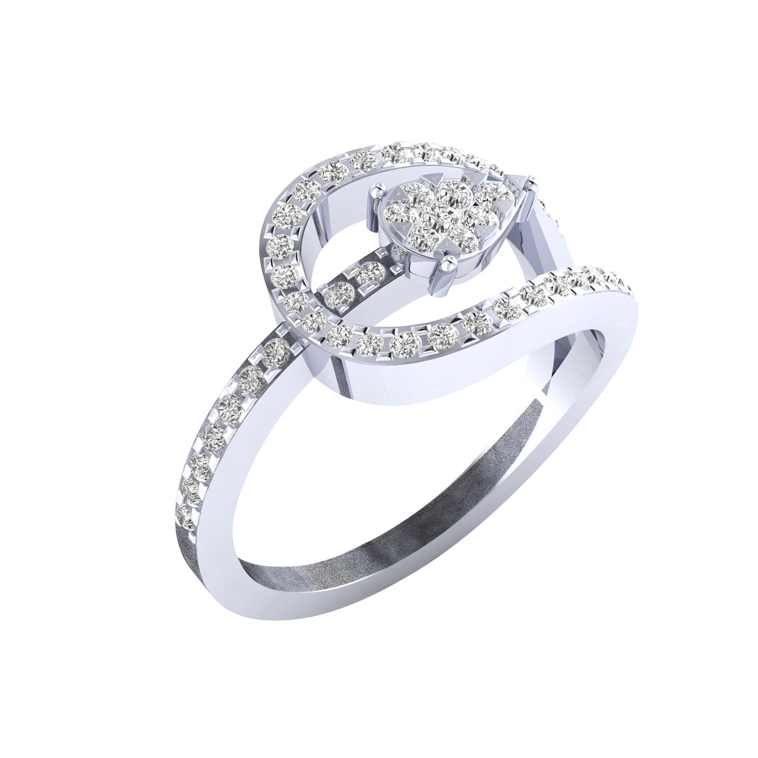 White Gold Ring