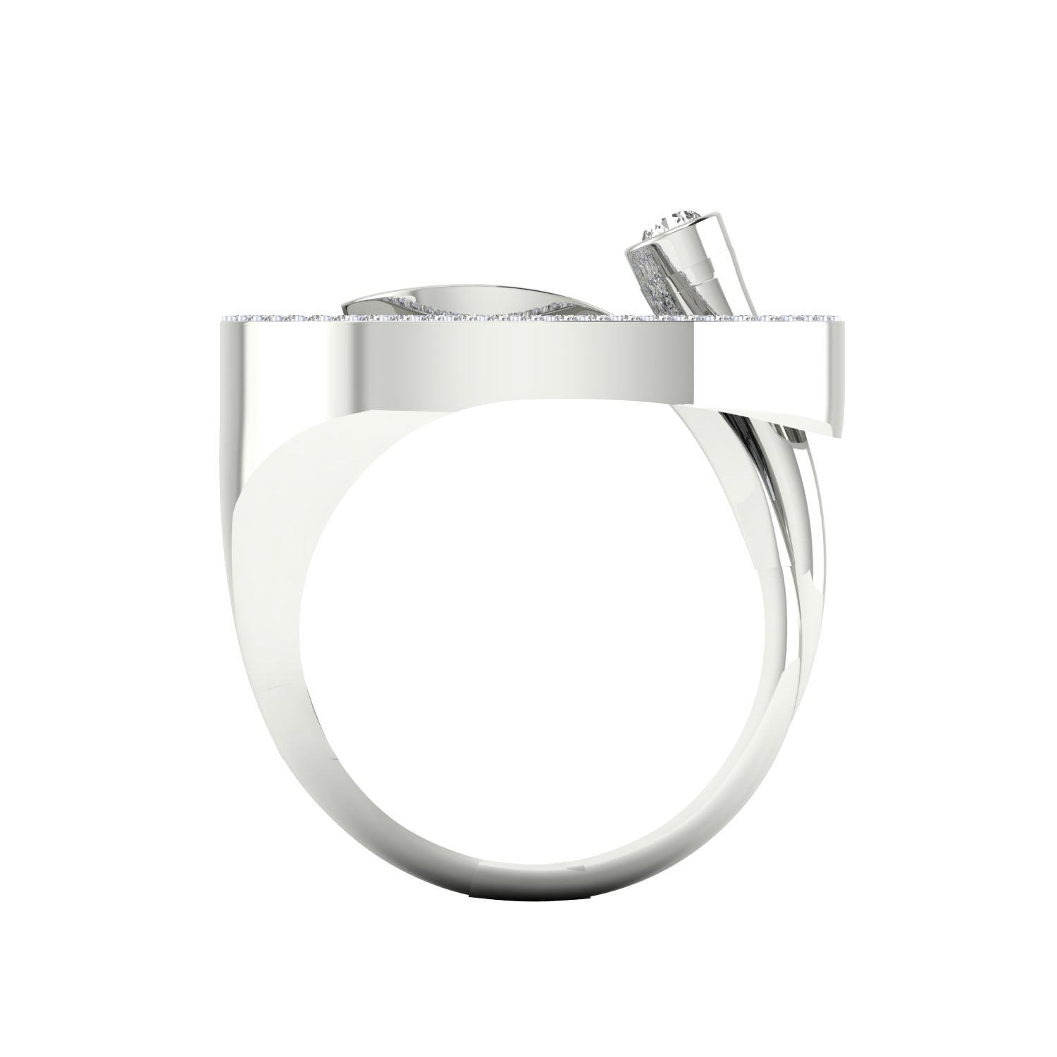 White Gold Ring