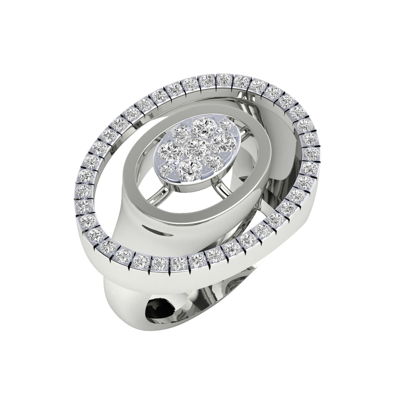 White Gold Ring