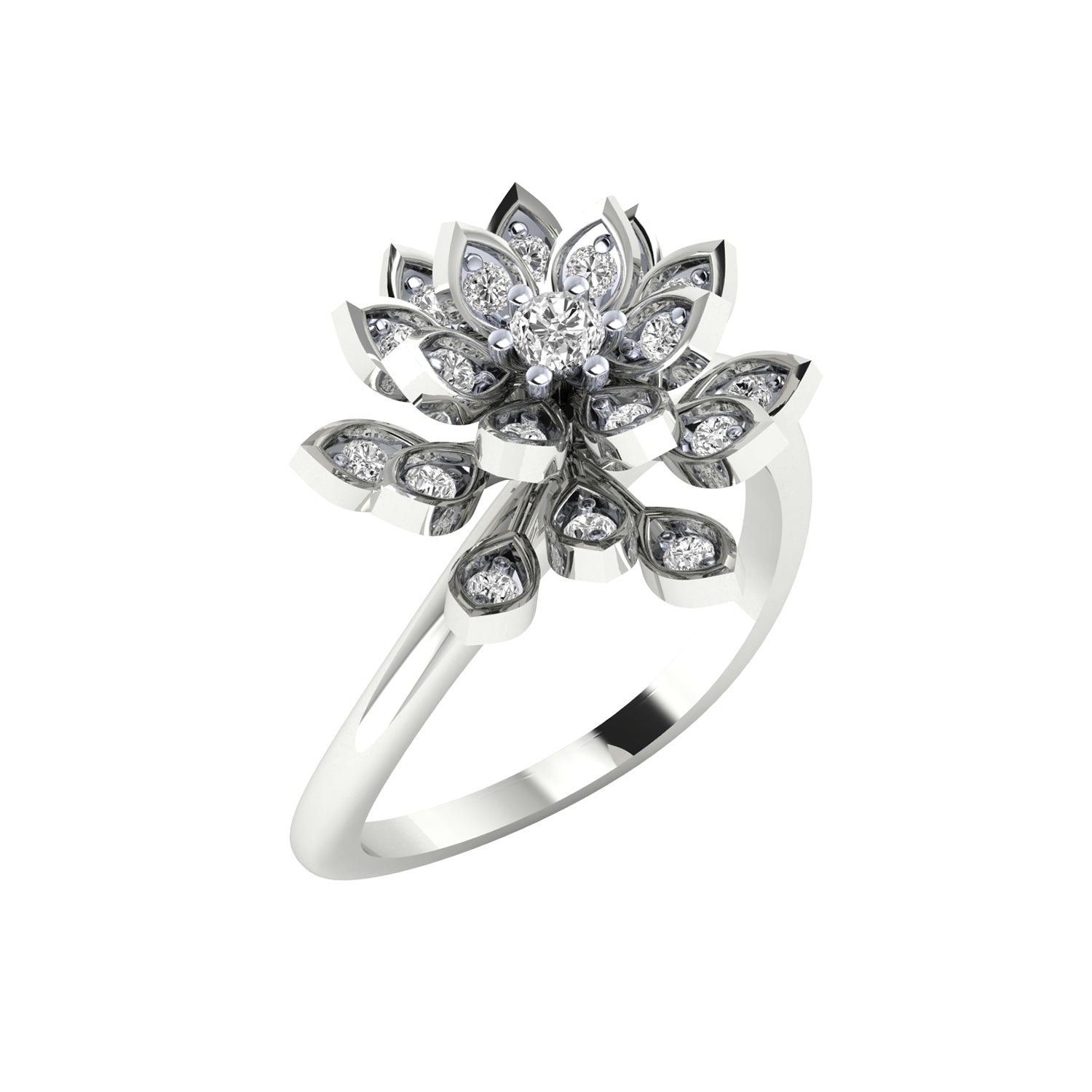 White Gold Ring
