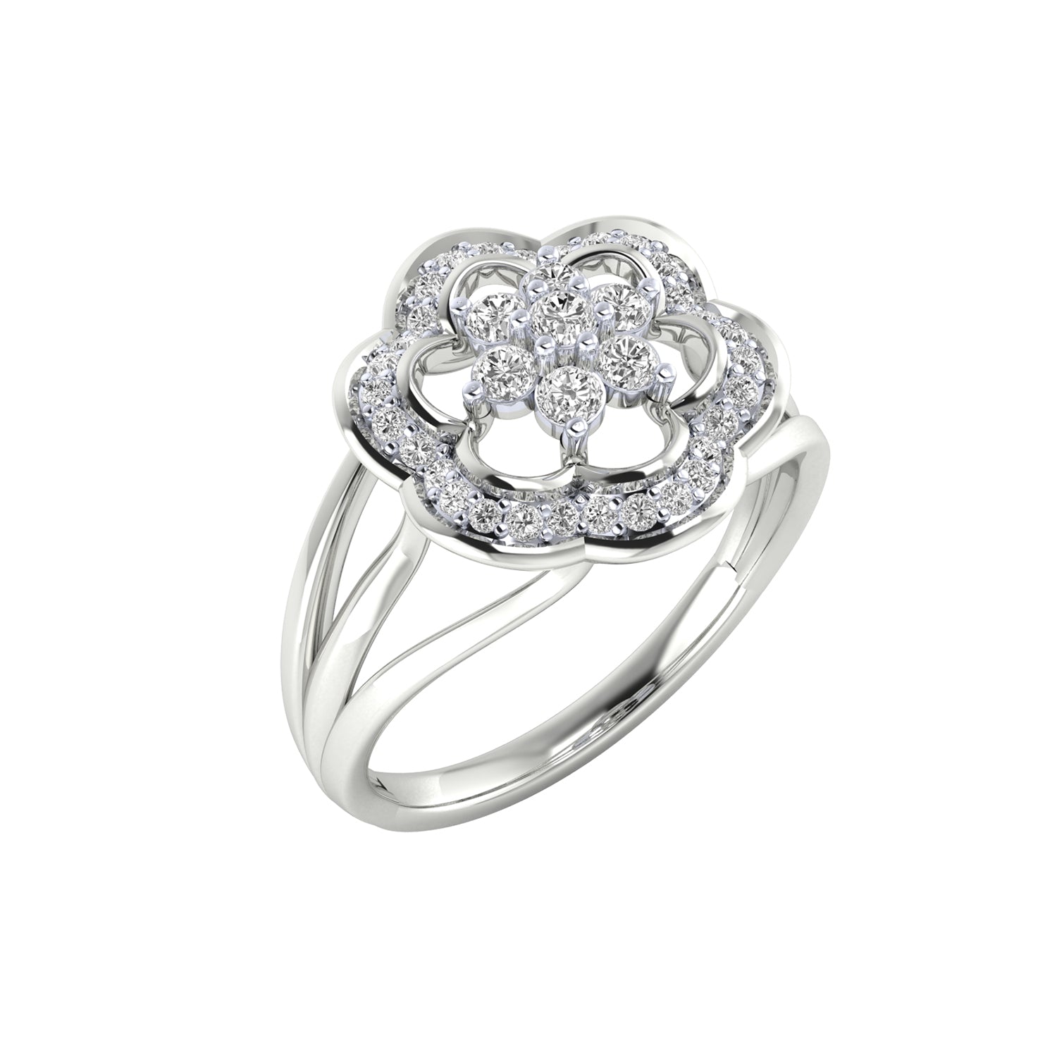 White Gold Ring