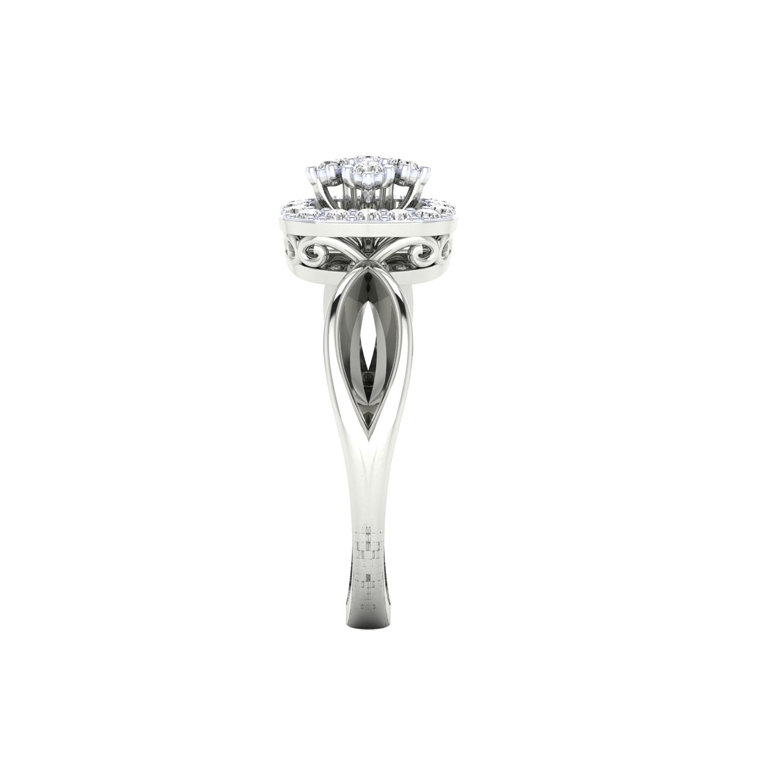 White Gold Ring