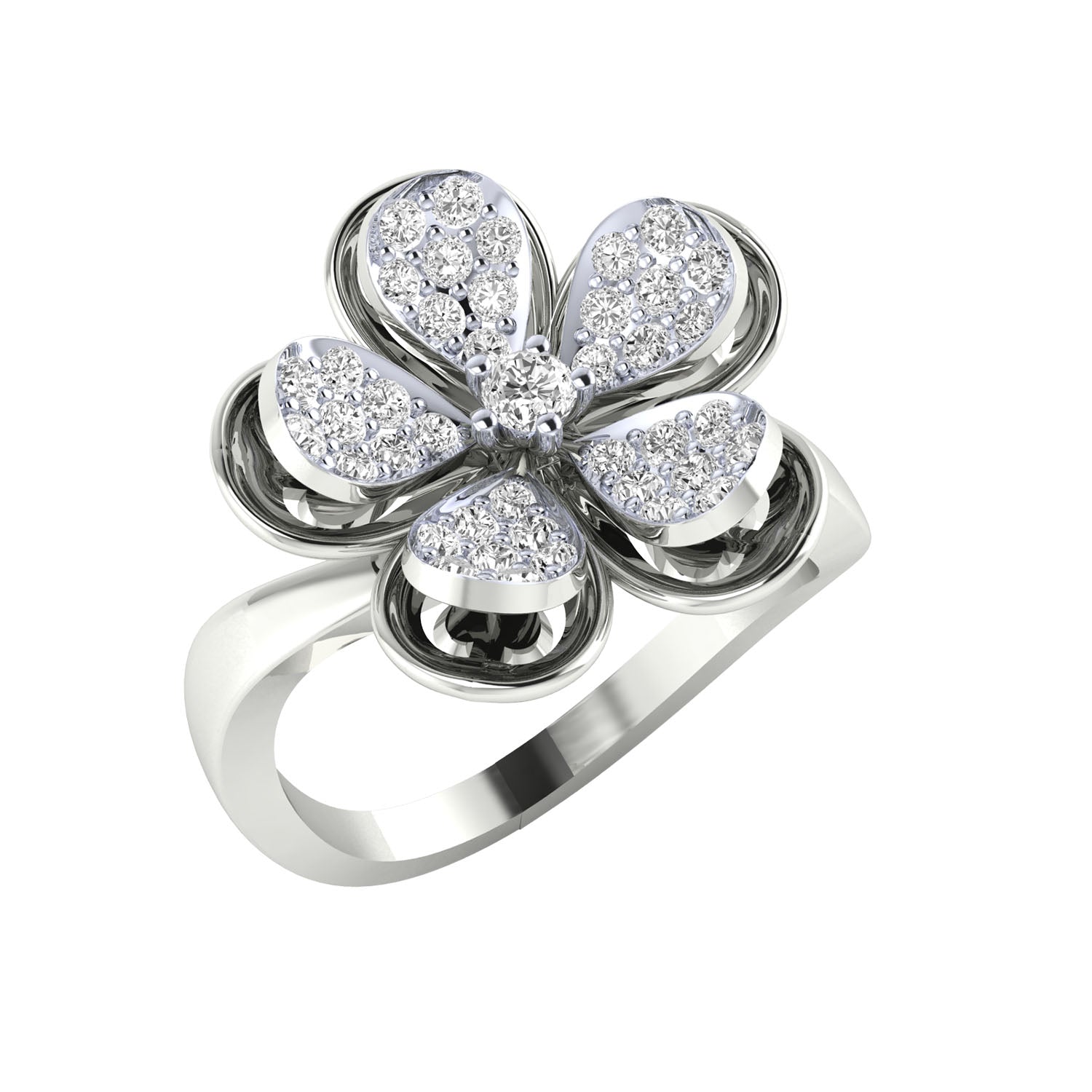 White Gold Ring