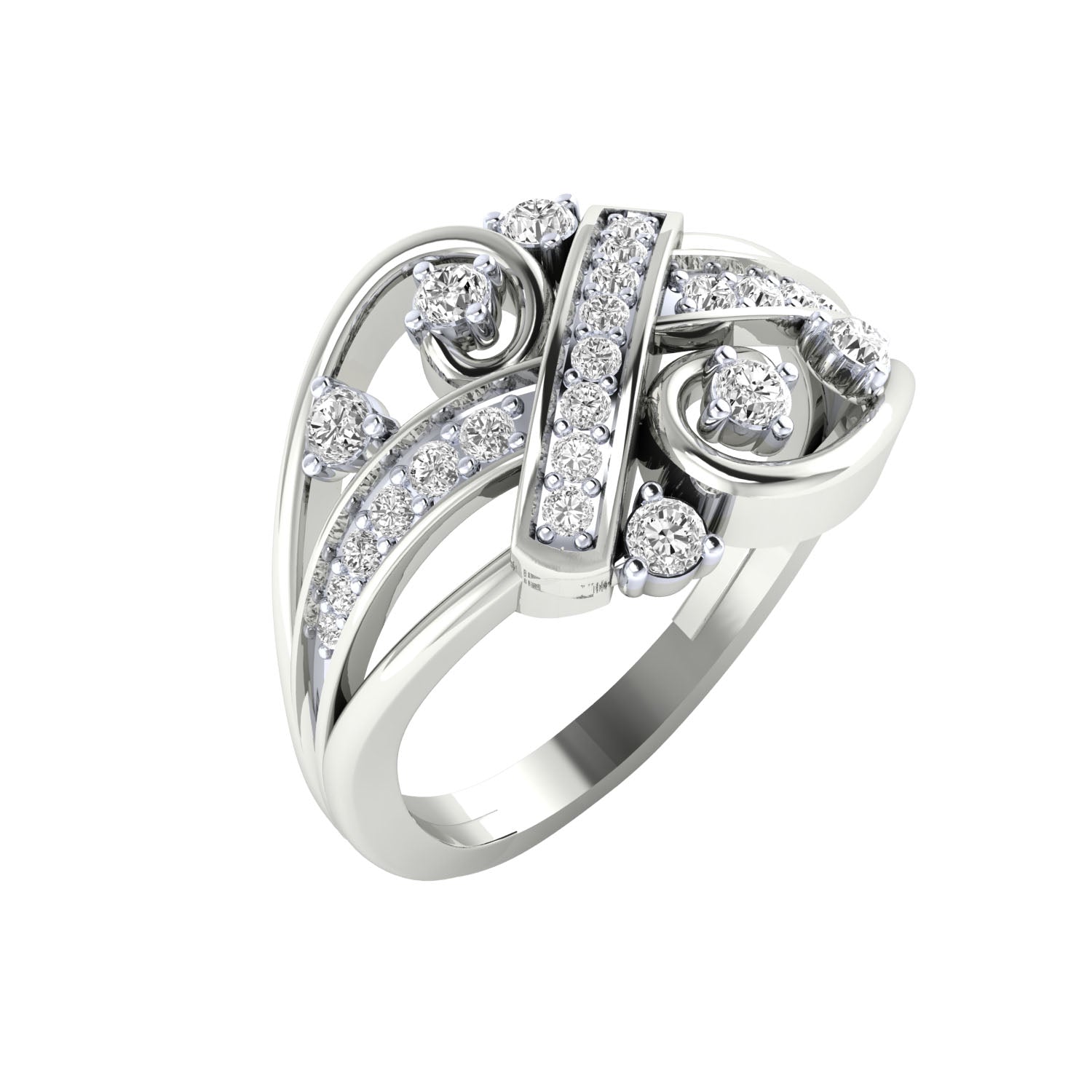 White Gold Ring