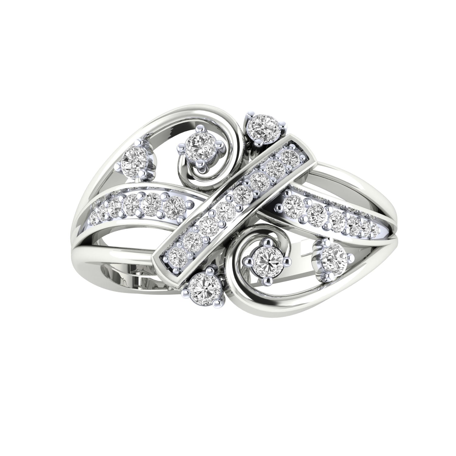 White Gold Ring