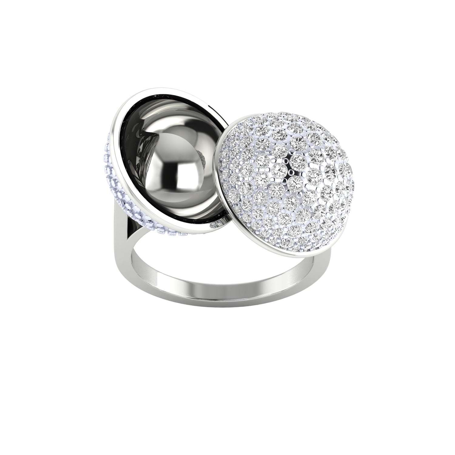 White Gold Ring
