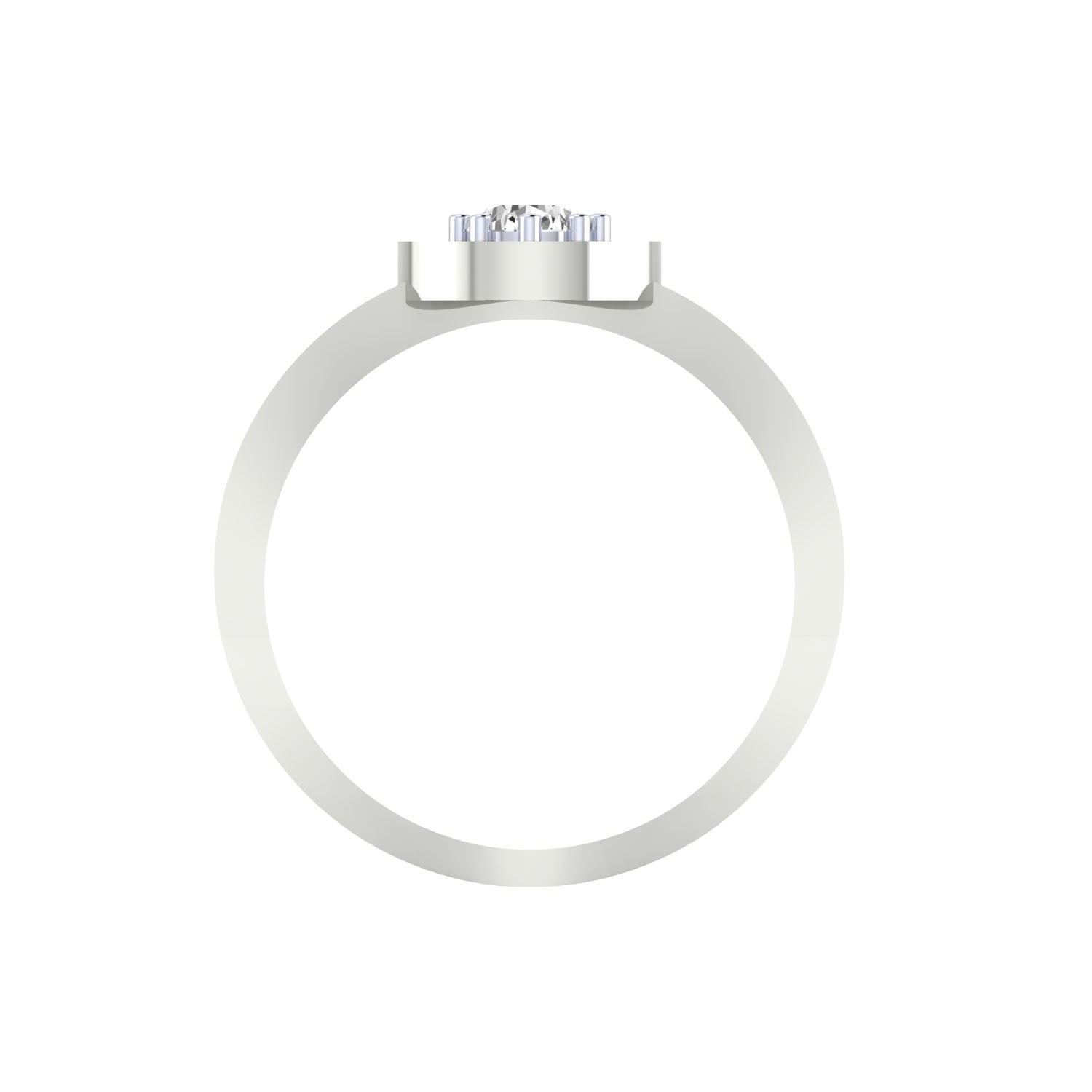 White Gold Ring
