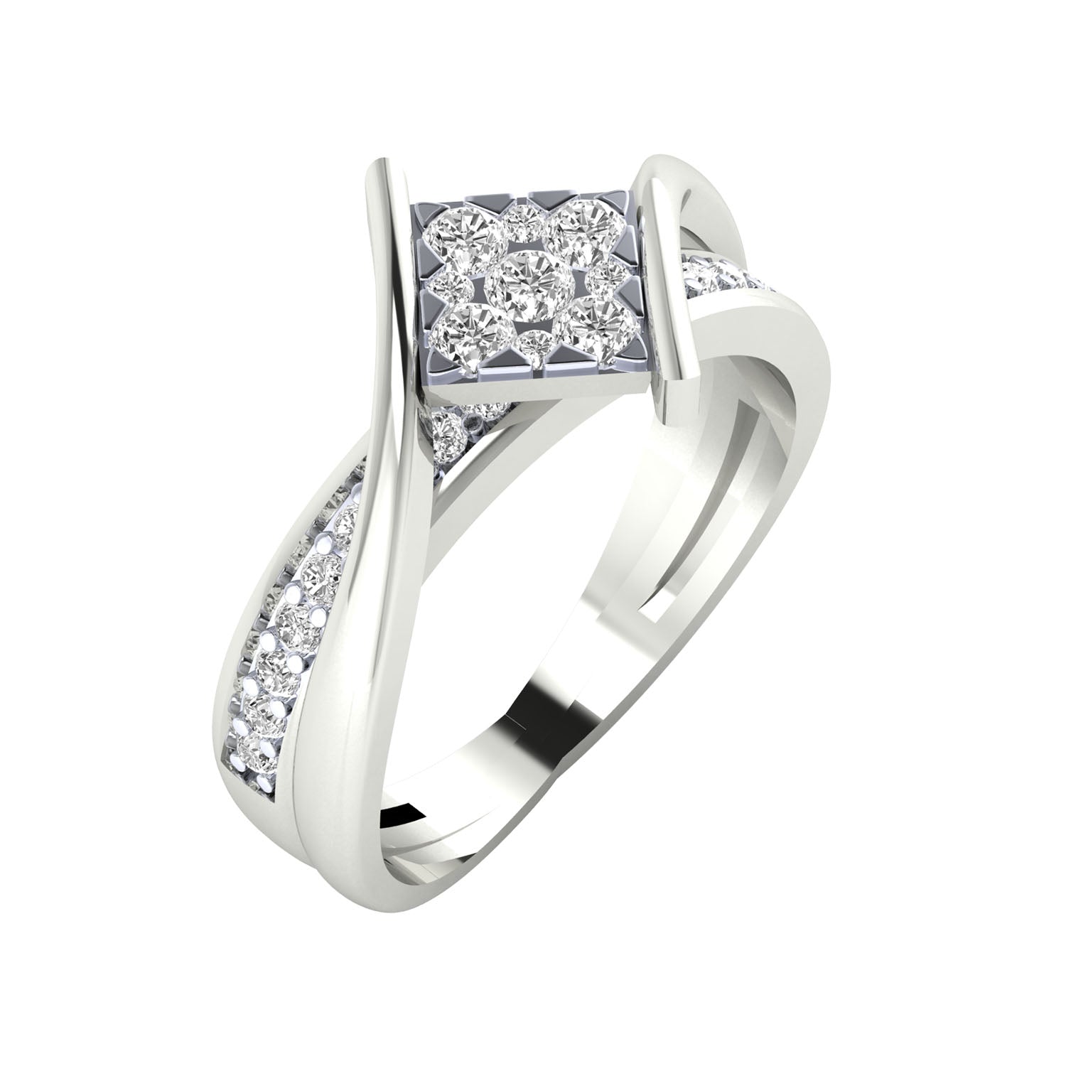 White Gold Ring