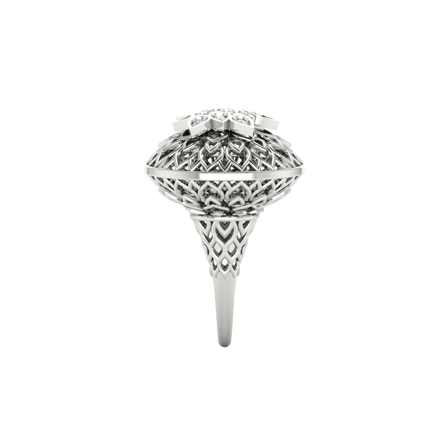 White Gold Ring