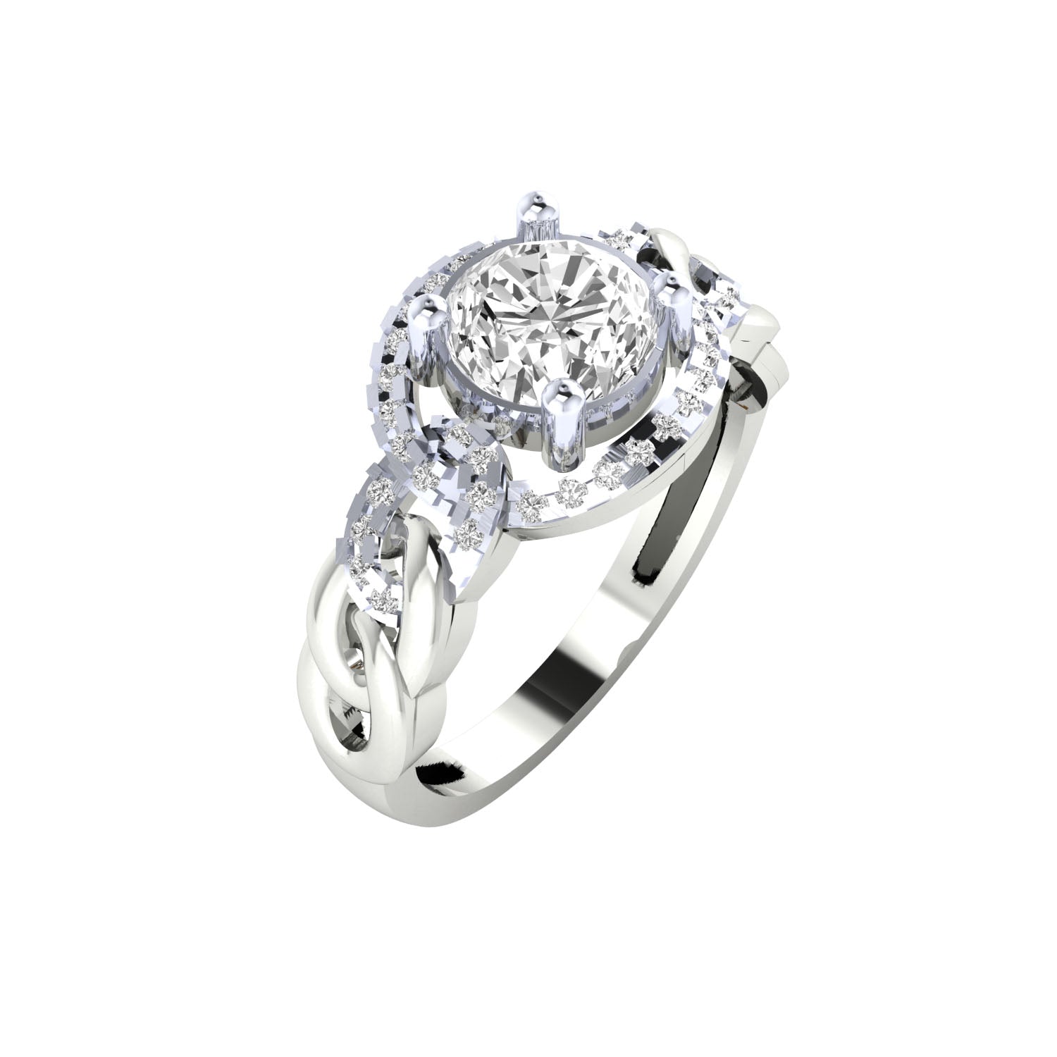 White Gold Ring
