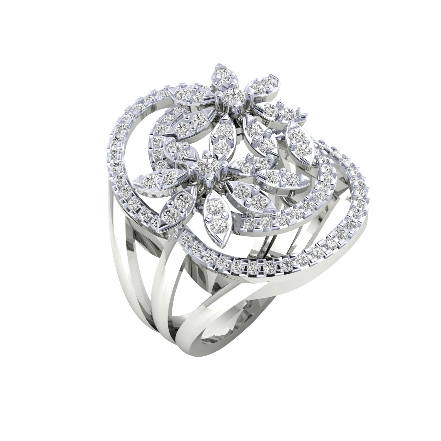 White Gold Ring