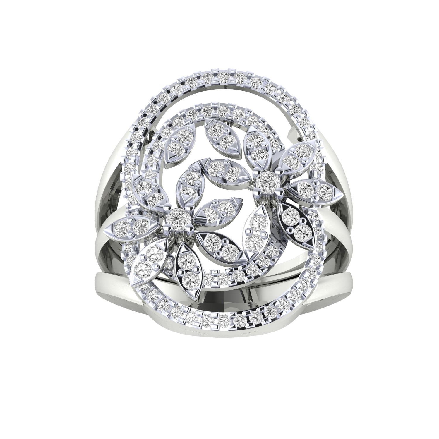 White Gold Ring