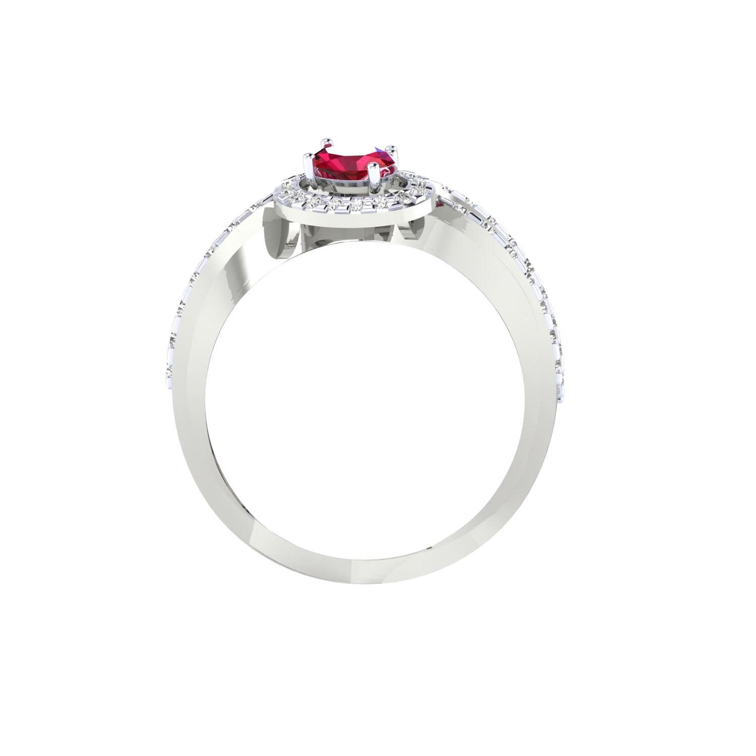 White Gold Ring