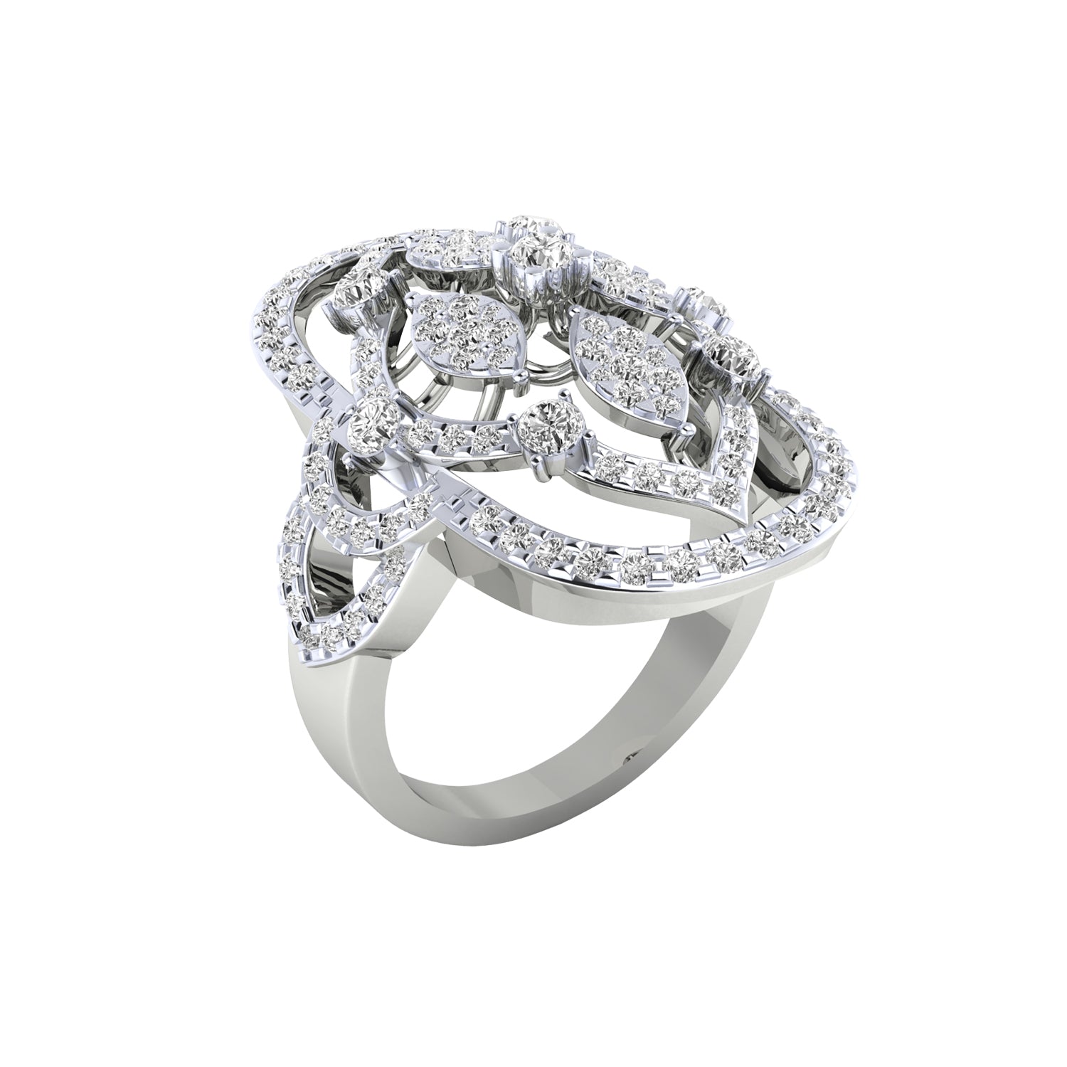 White Gold Ring