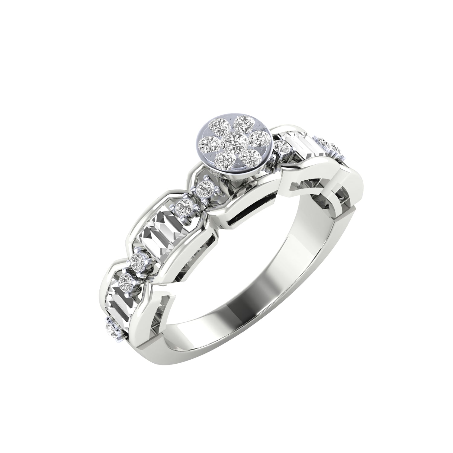 White Gold Ring