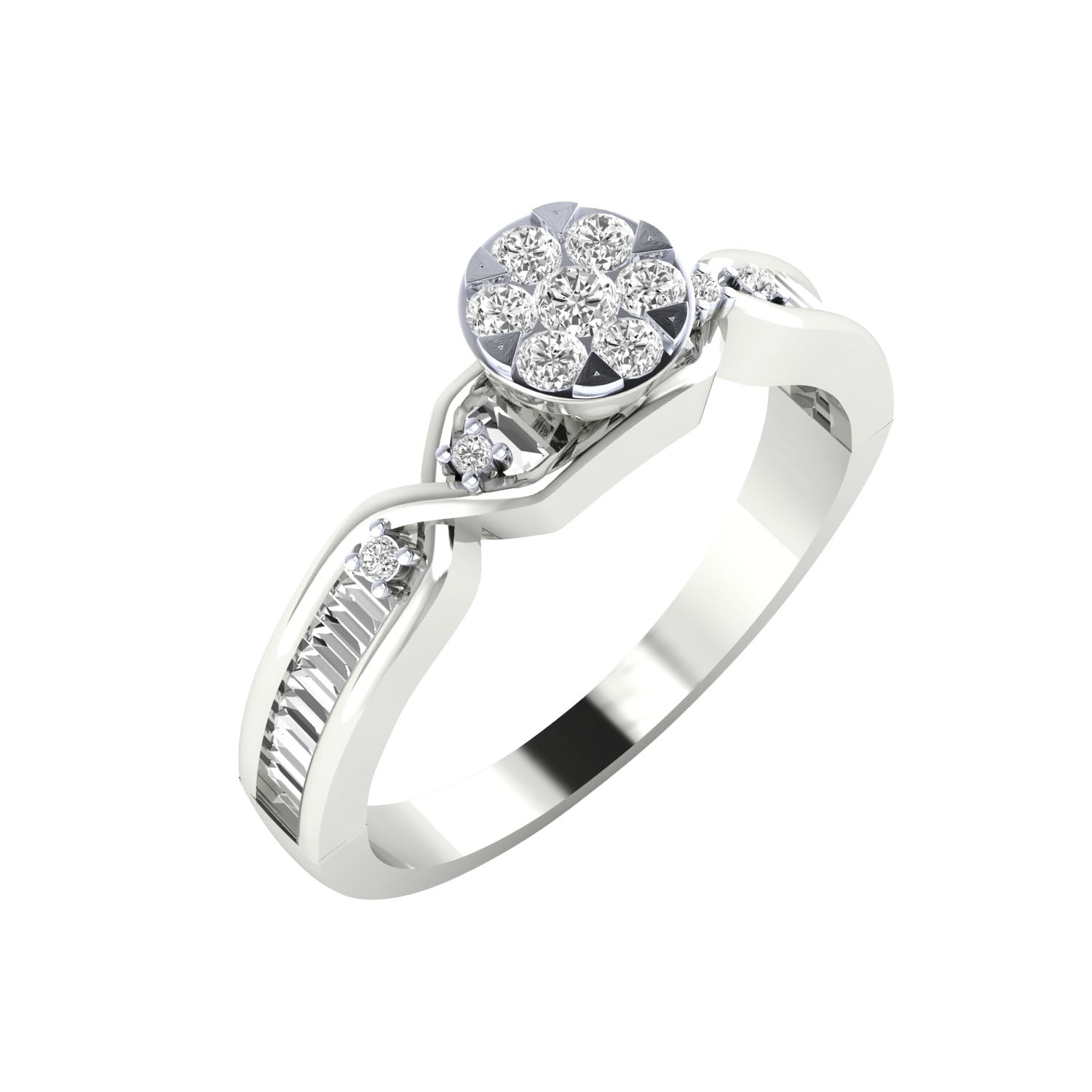 White Gold Ring