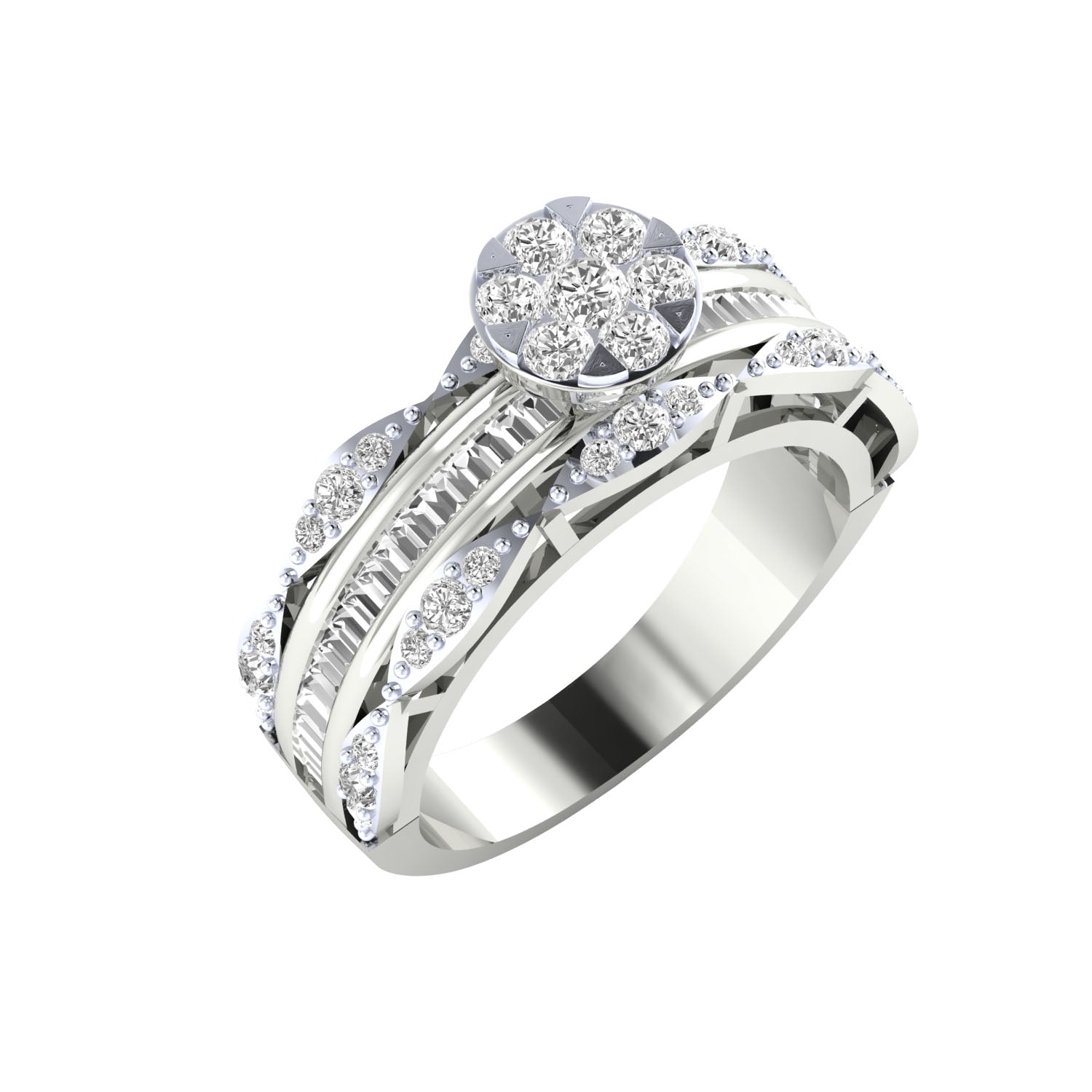 White Gold Ring