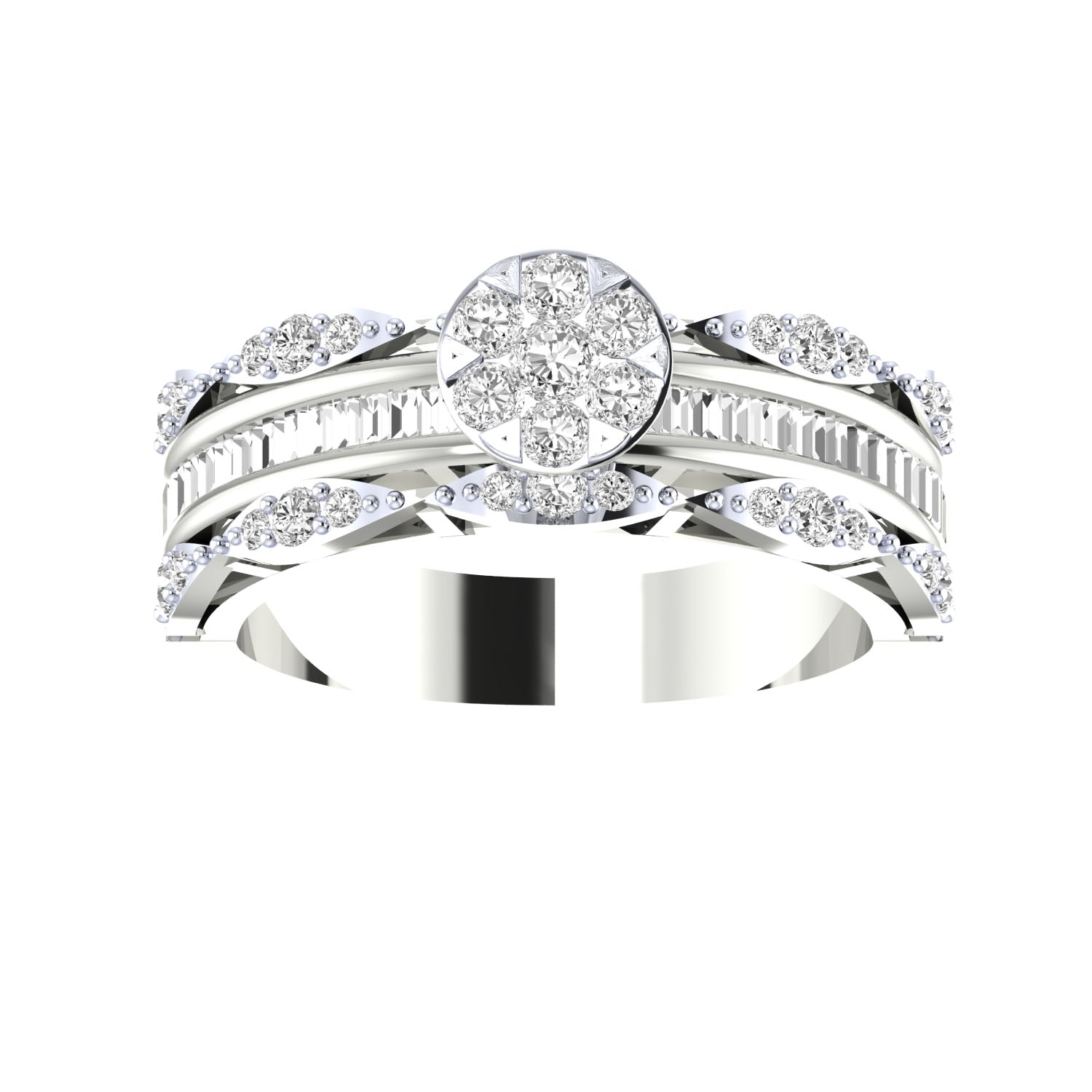 White Gold Ring