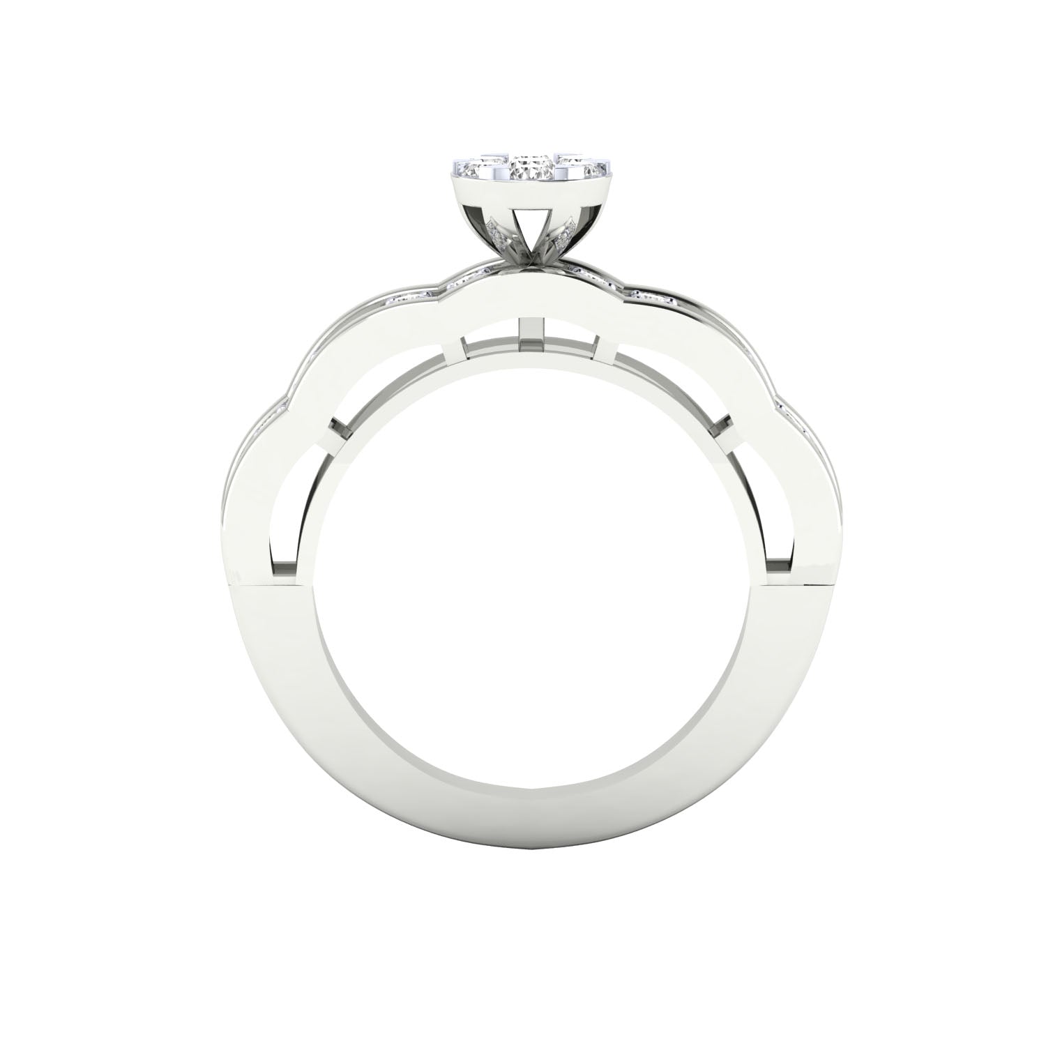 White Gold Ring