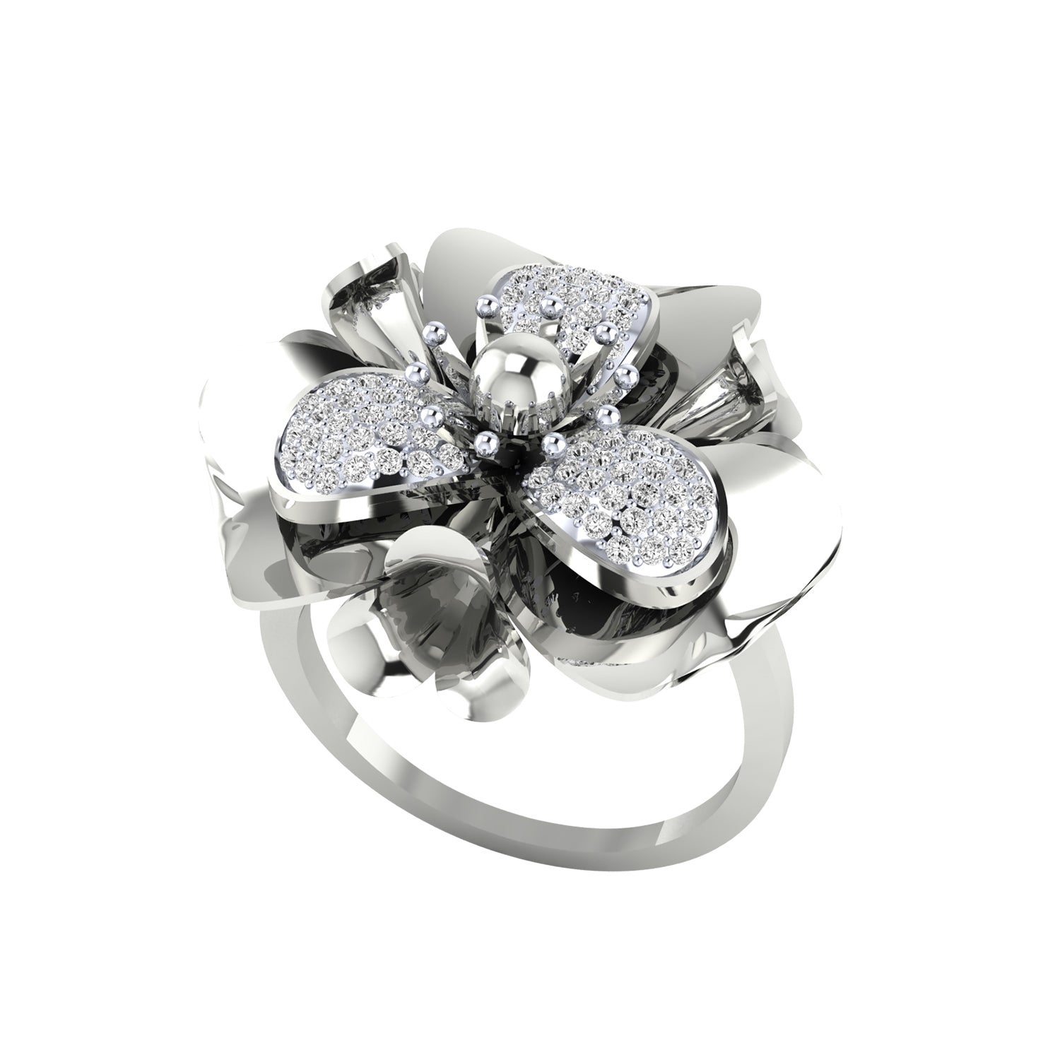White Gold Ring