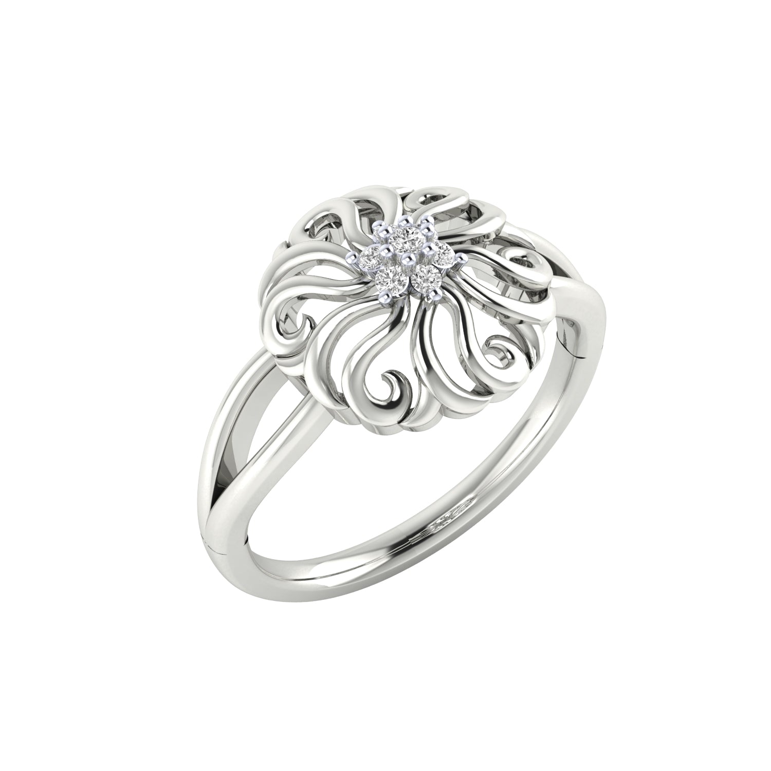White Gold Ring