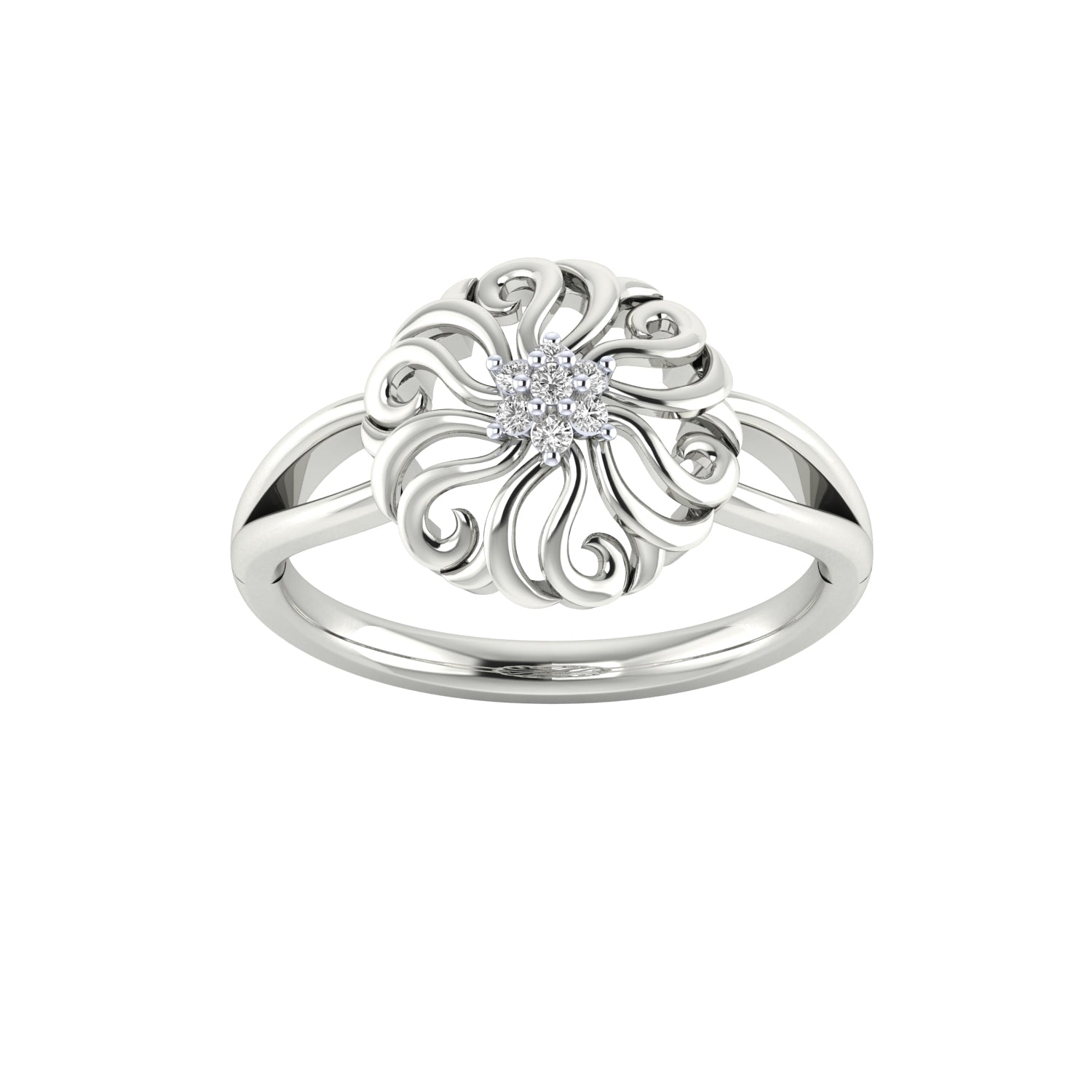 White Gold Ring