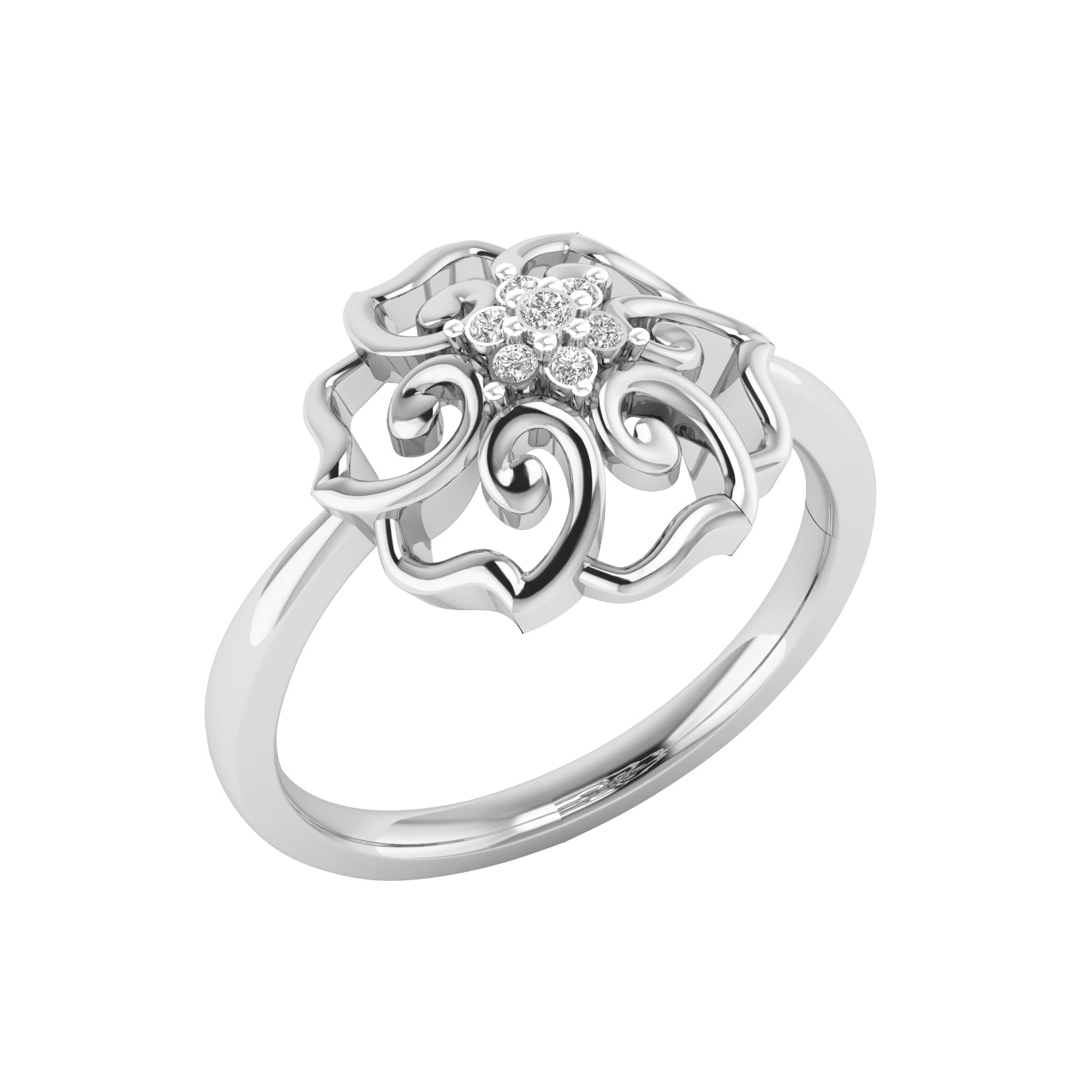 White Gold Ring