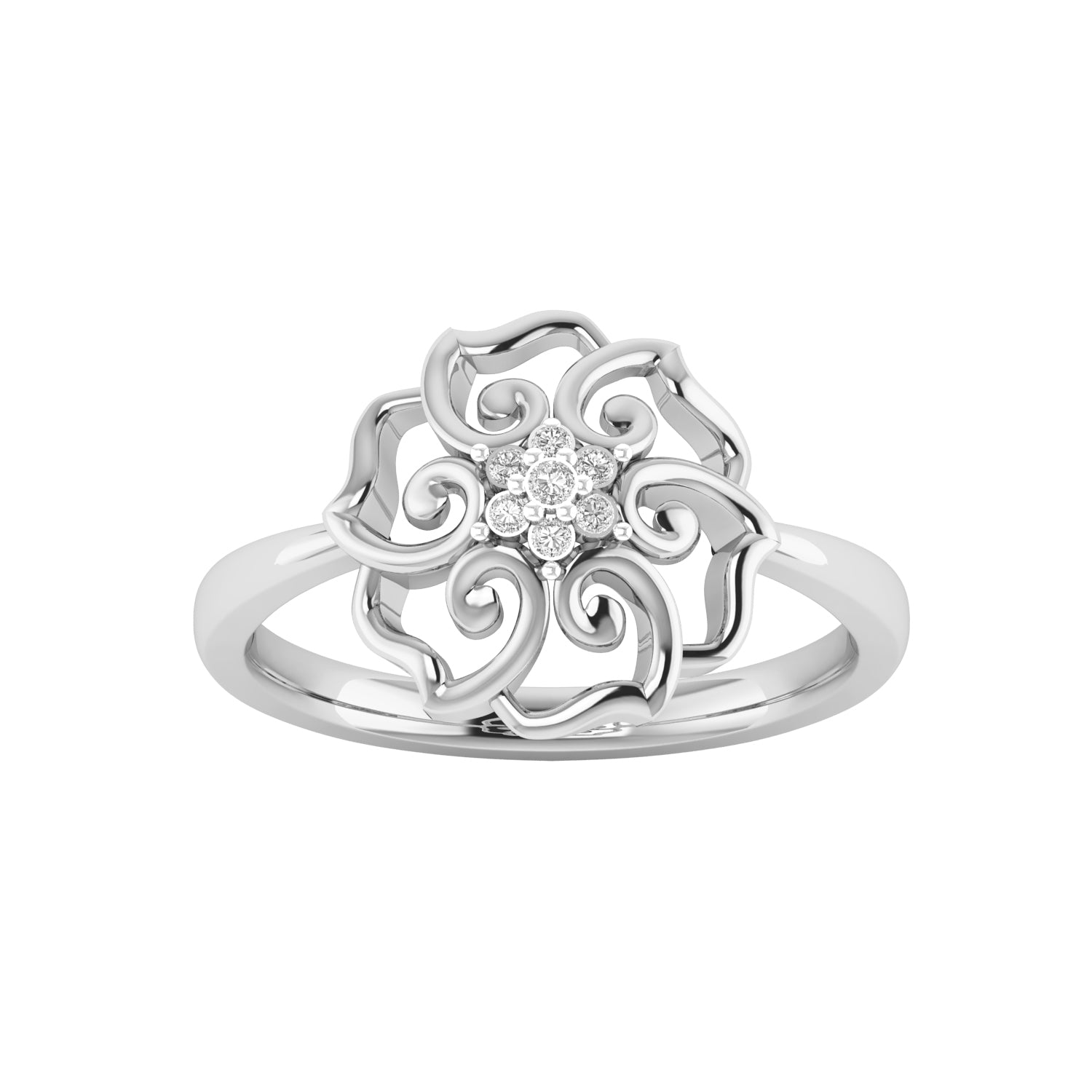White Gold Ring