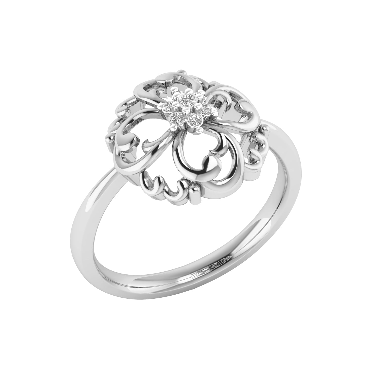 White Gold Ring