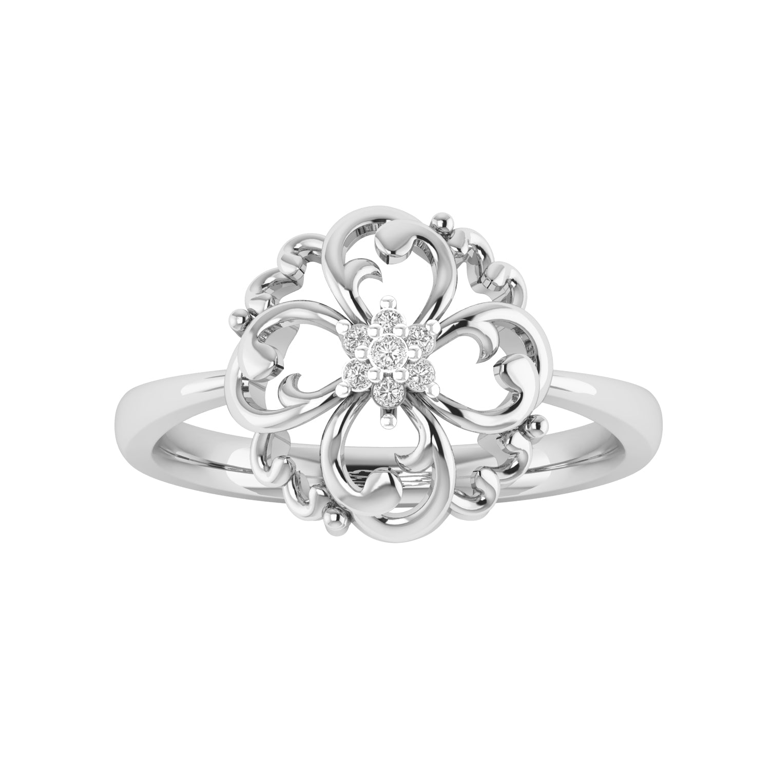 White Gold Ring