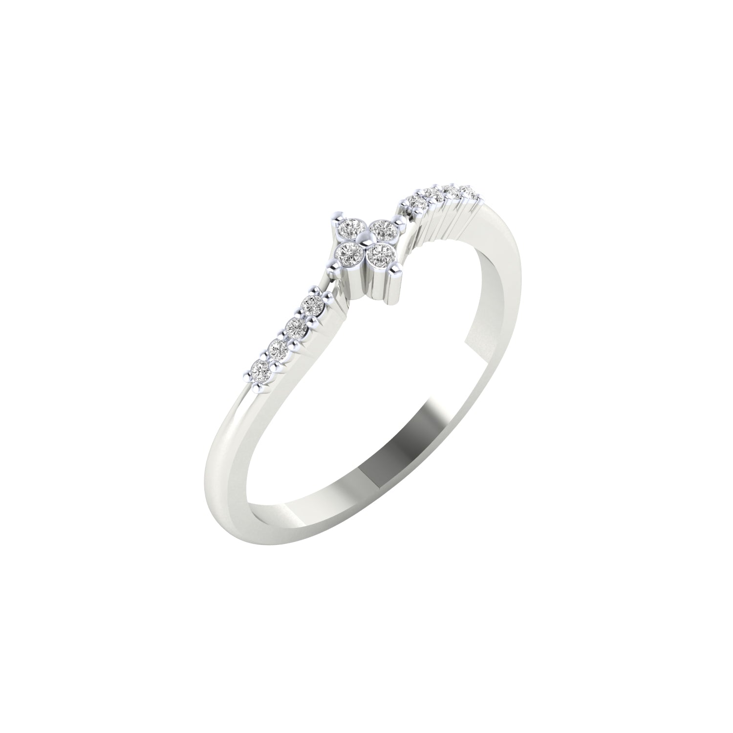 White Gold Ring