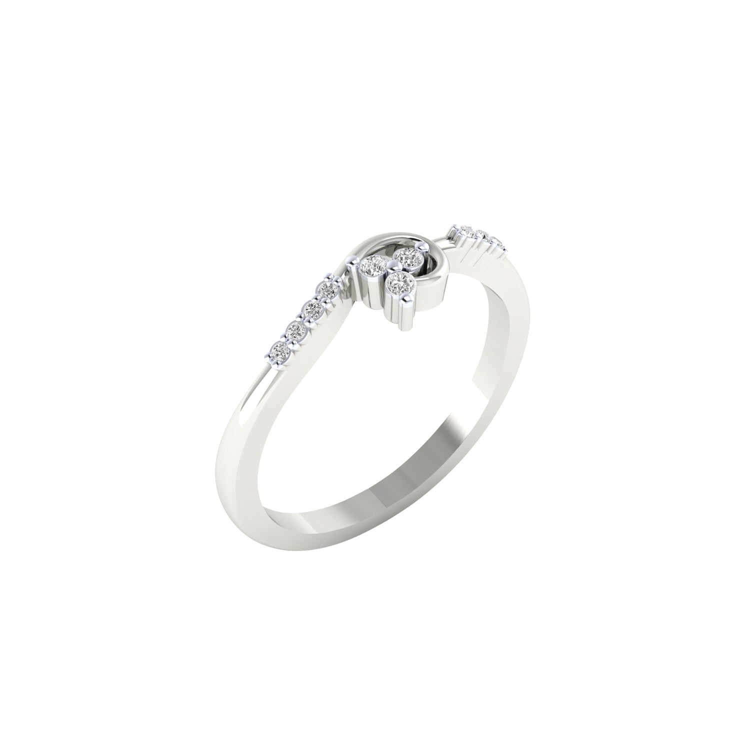 White Gold Ring