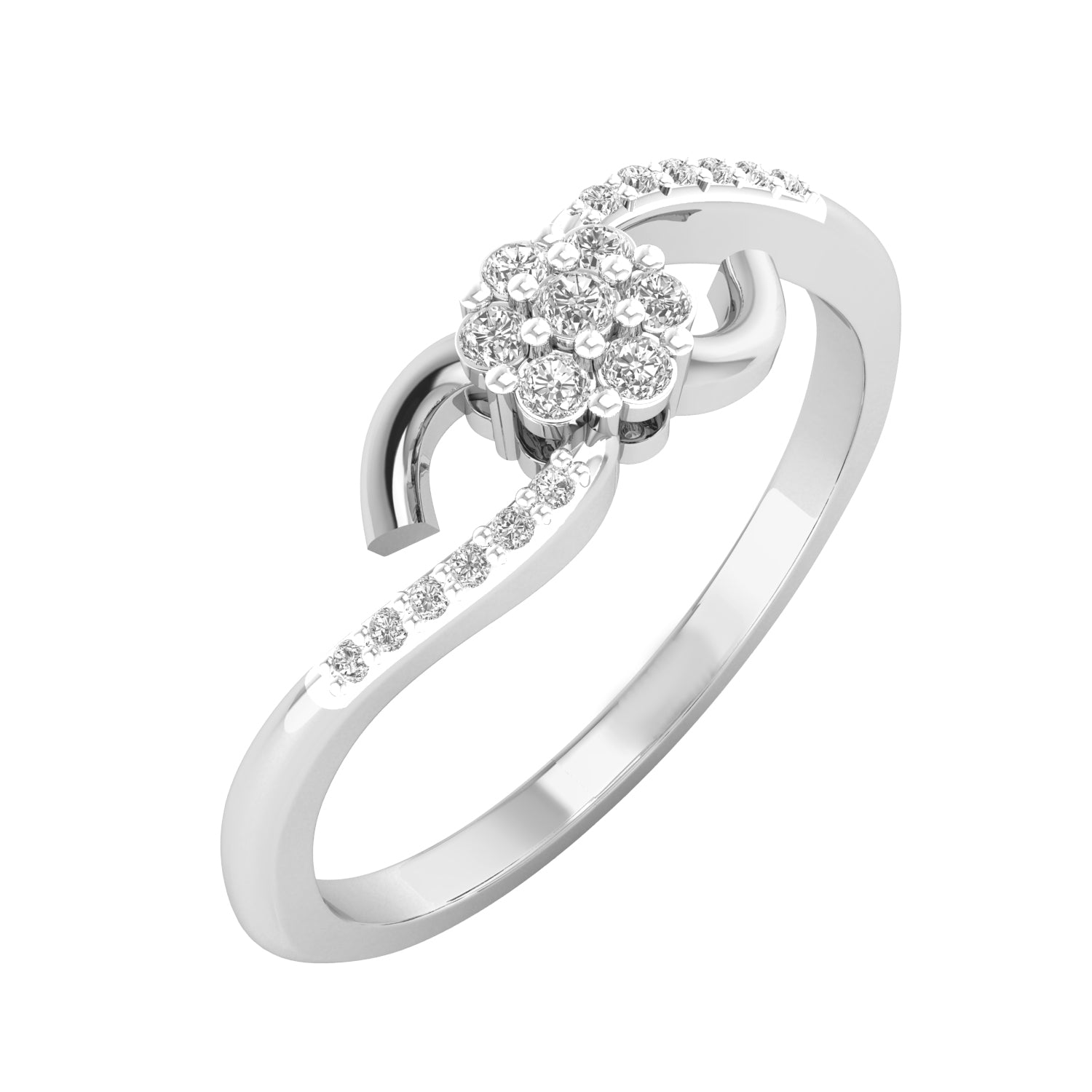 White Gold Ring