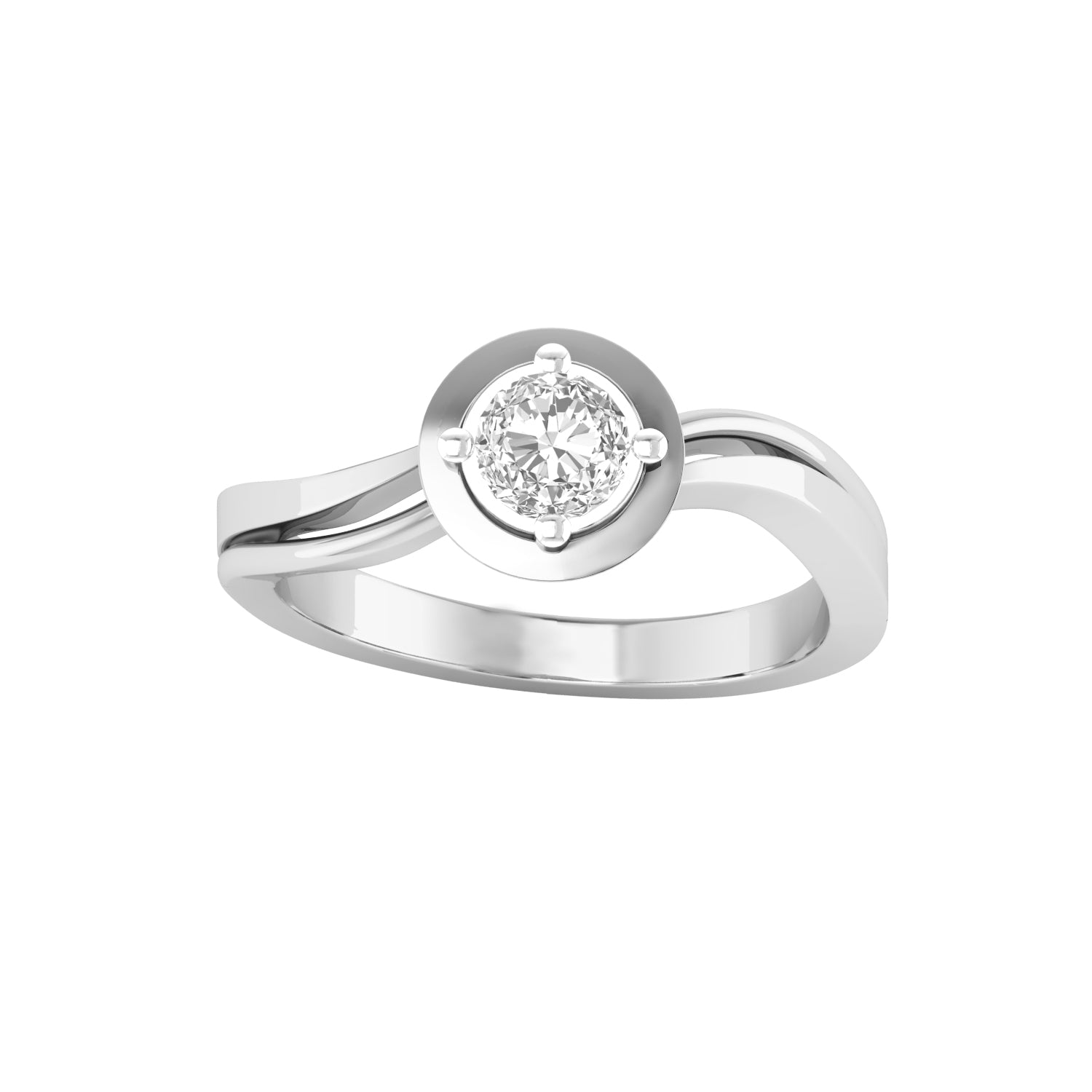 White Gold Ring