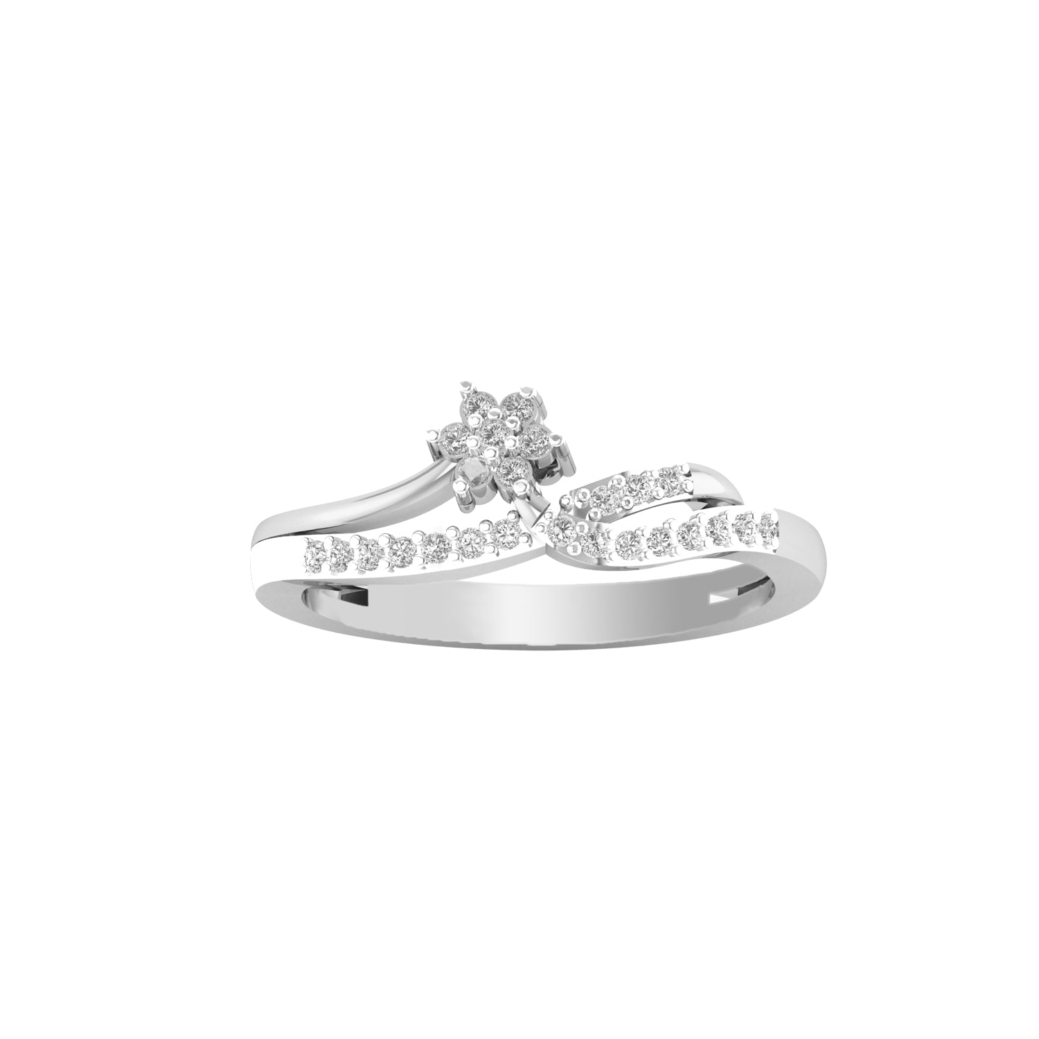 White Gold Ring