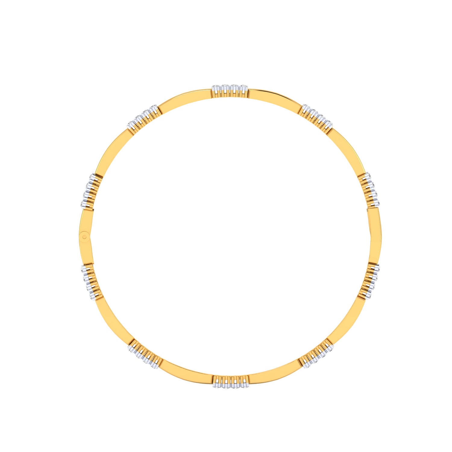 Yellow Gold Plated Sterling Silver Ring