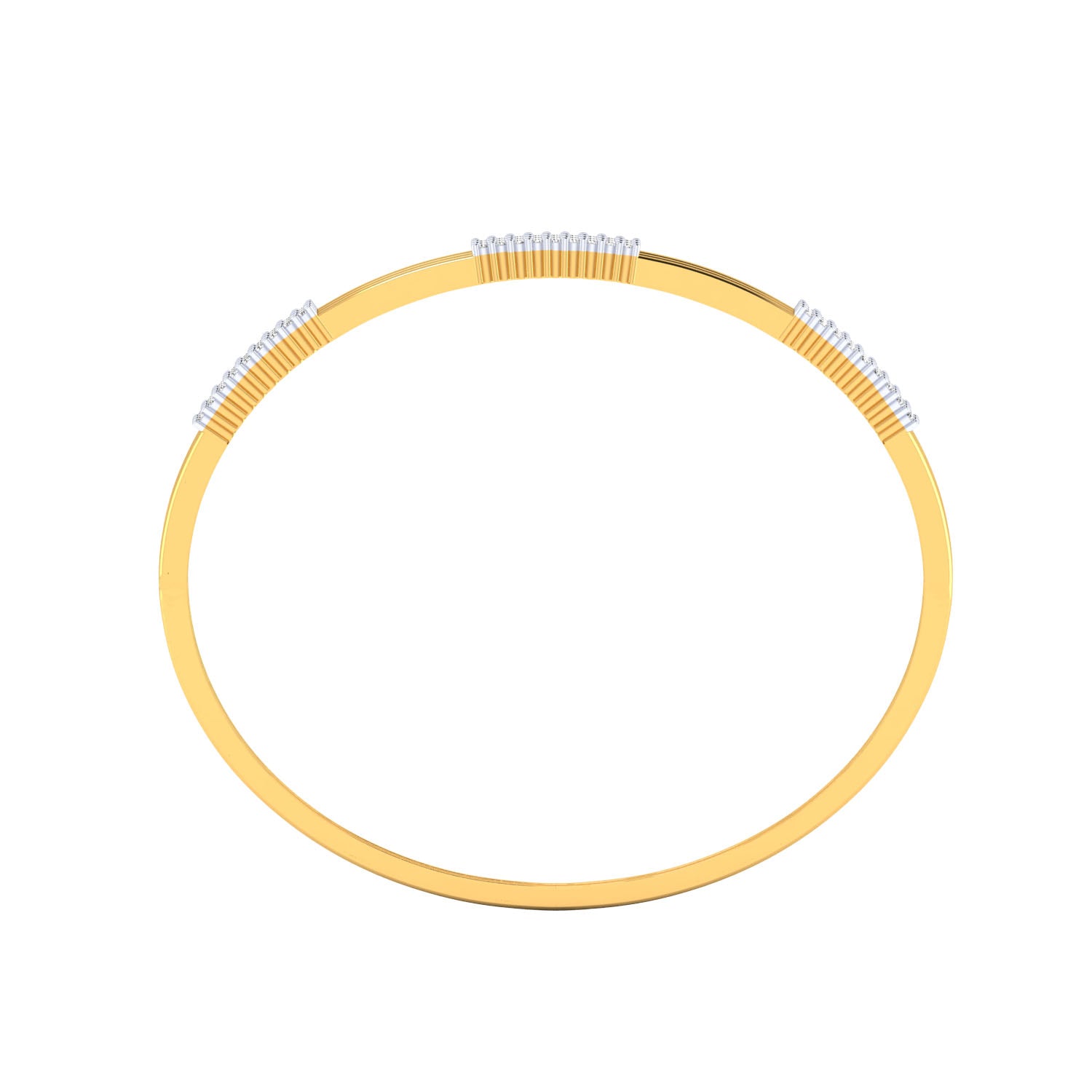 Yellow Gold Plated Sterling Silver Ring