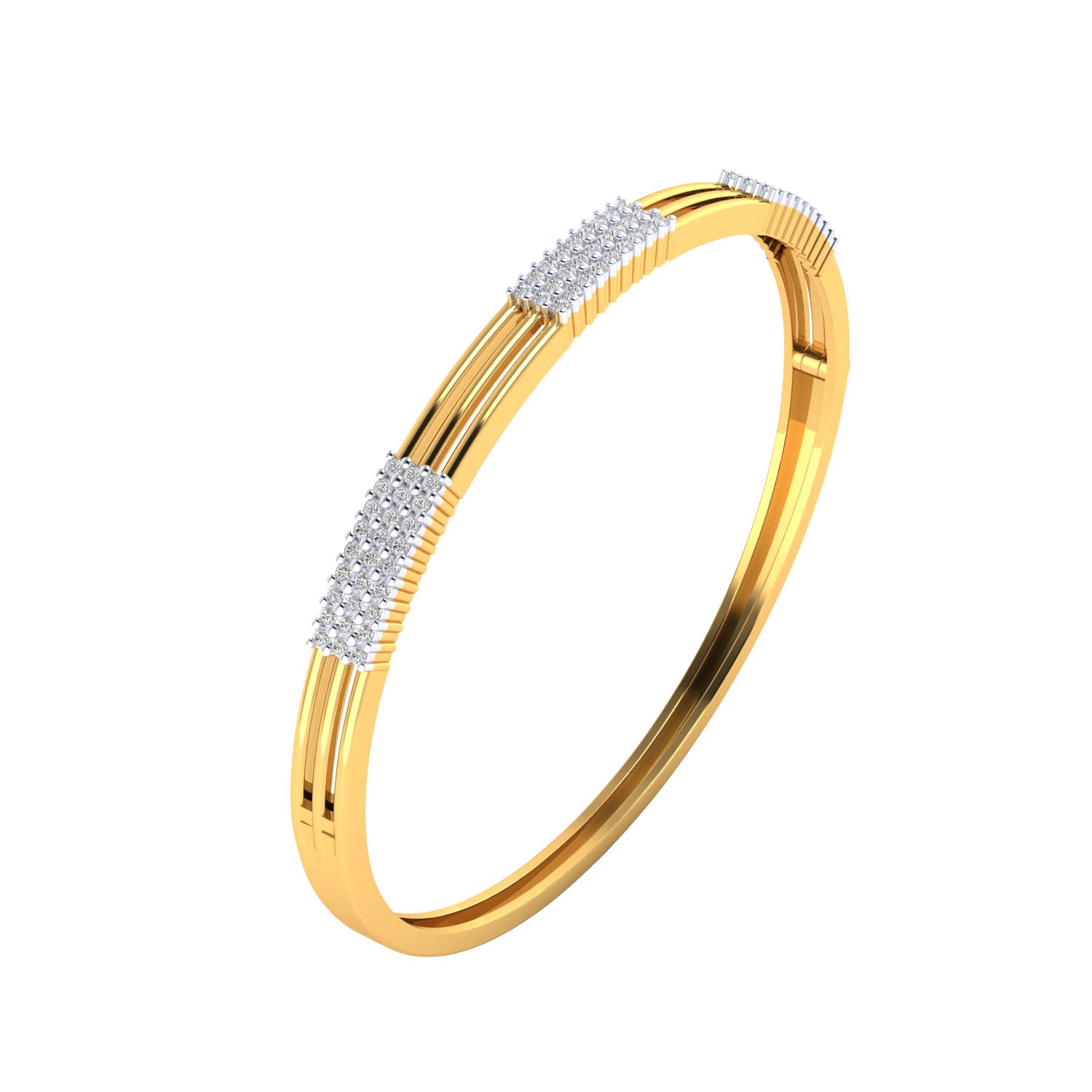 Yellow Gold Plated Sterling Silver Ring