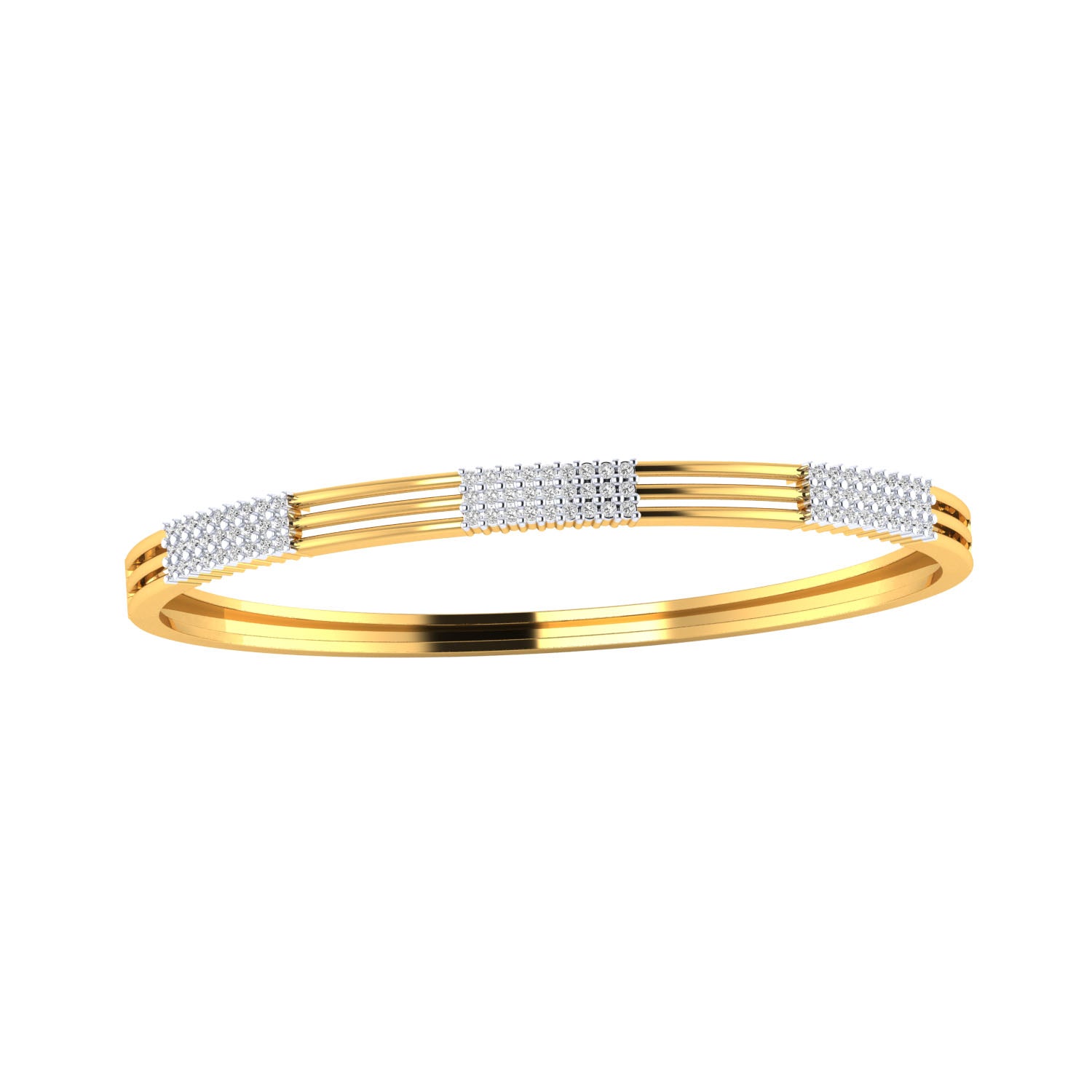 Yellow Gold Plated Sterling Silver Ring