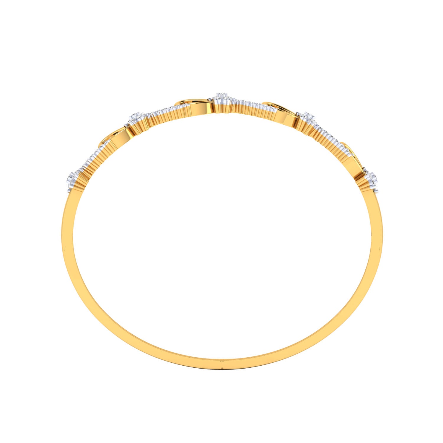 Yellow Gold Plated Sterling Silver Ring