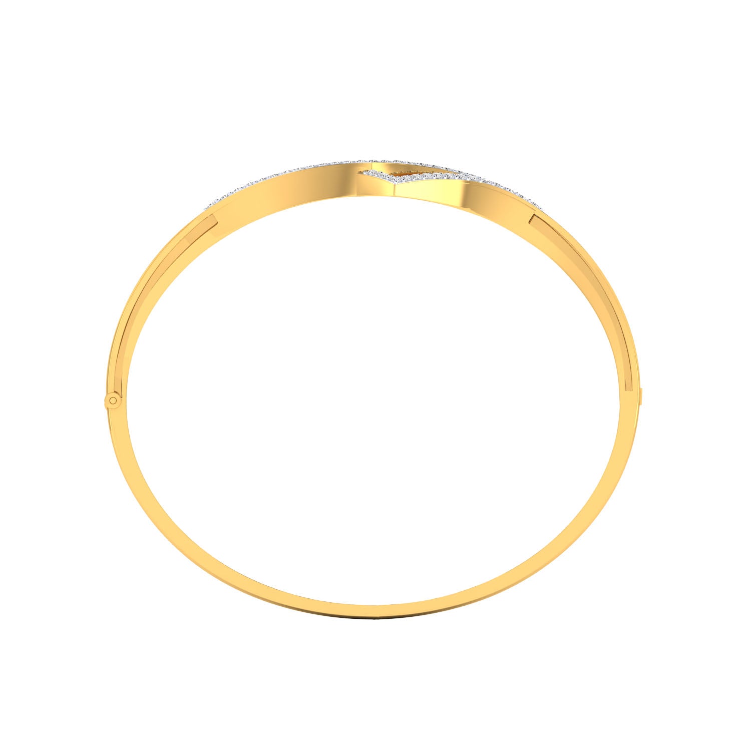 Yellow Gold Plated Sterling Silver Ring