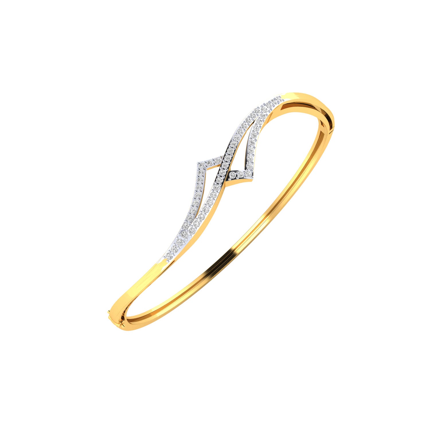 Yellow Gold Plated Sterling Silver Ring