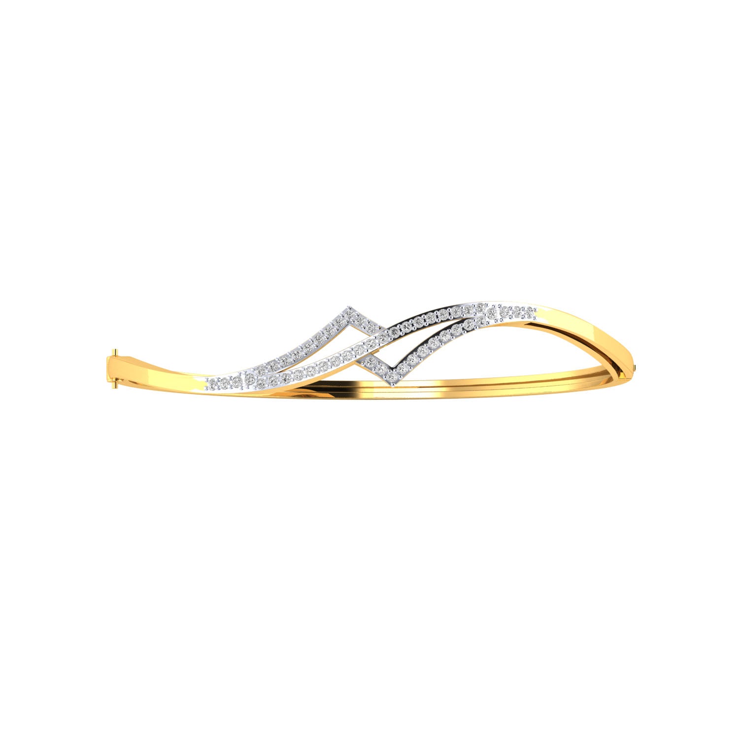 Yellow Gold Plated Sterling Silver Ring