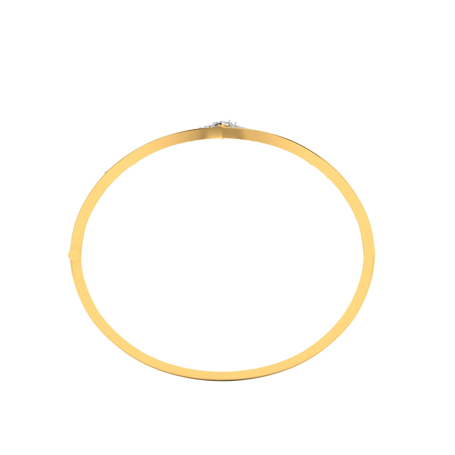 Yellow Gold Plated Sterling Silver Ring