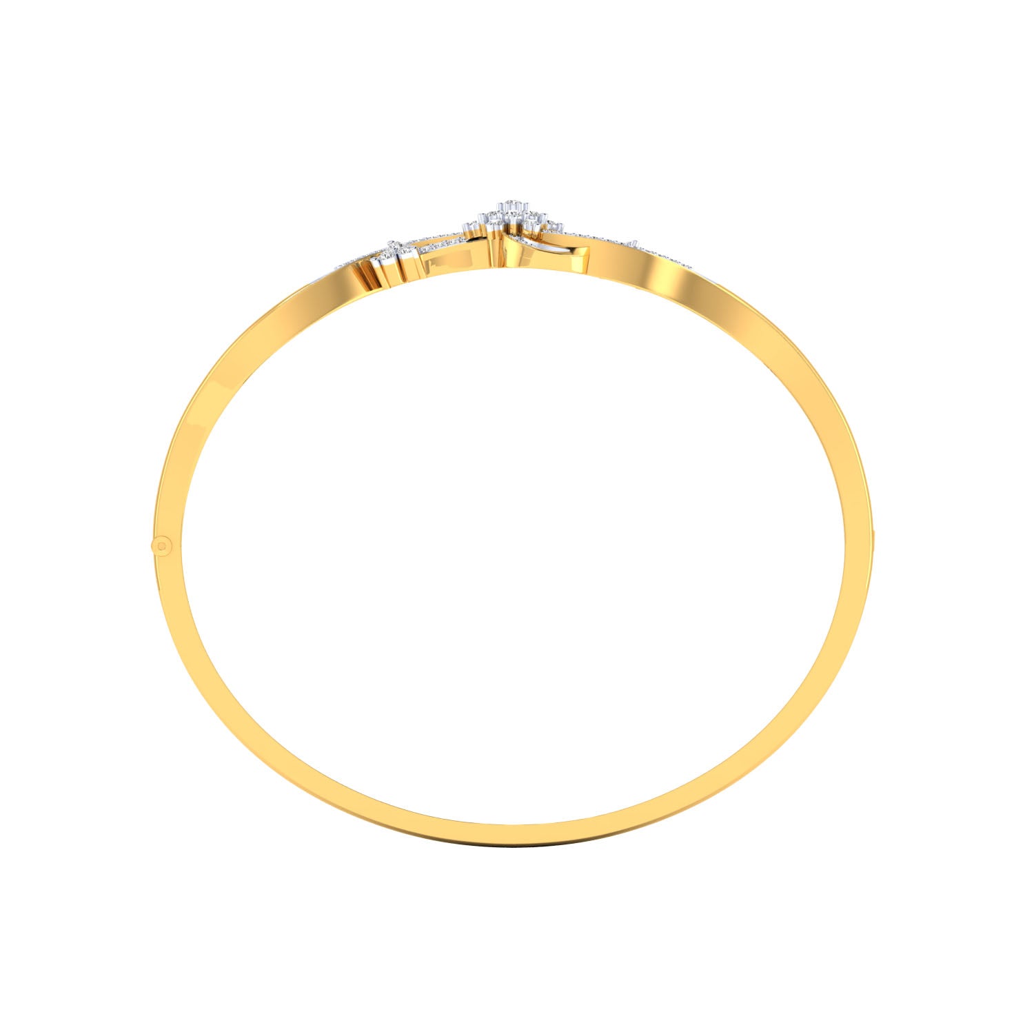 Yellow Gold Plated Sterling Silver Ring
