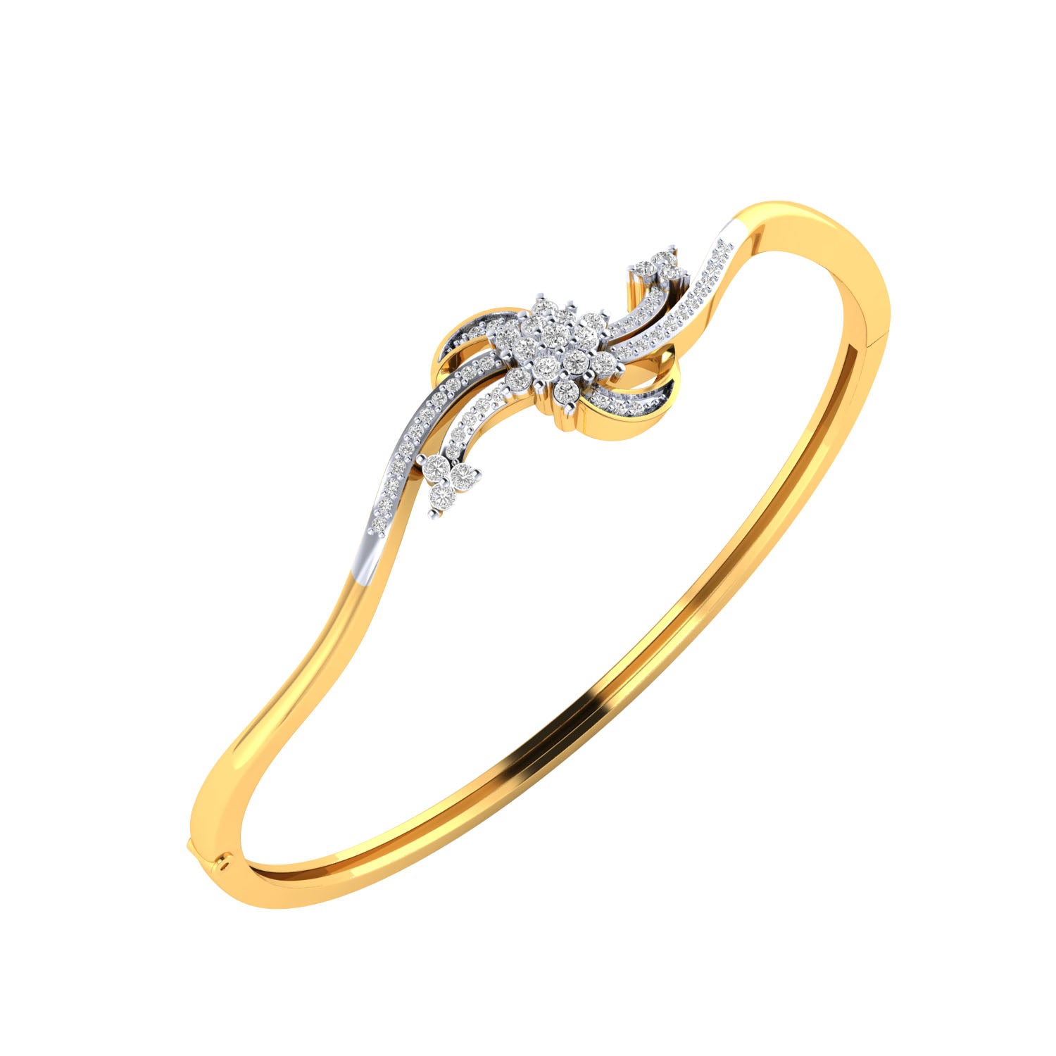Yellow Gold Plated Sterling Silver Ring