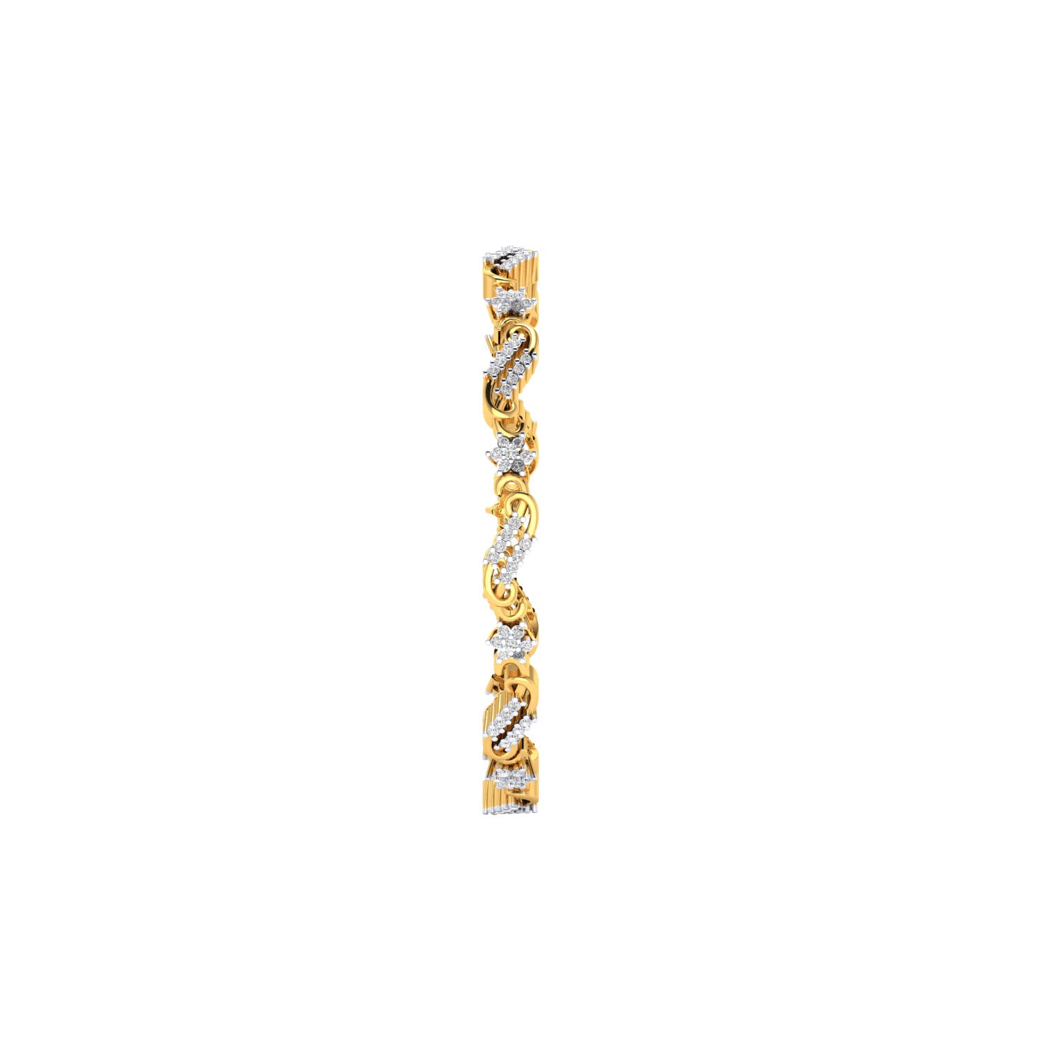 Yellow Gold Plated Sterling Silver Ring