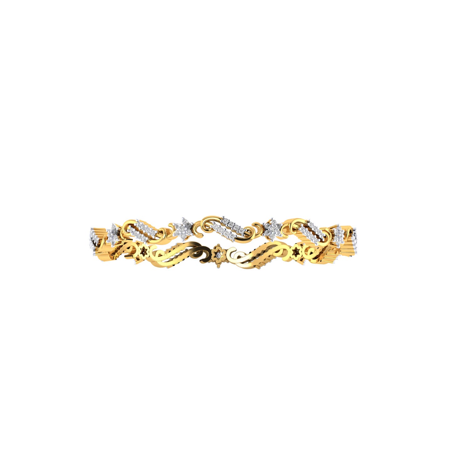 Yellow Gold Plated Sterling Silver Ring