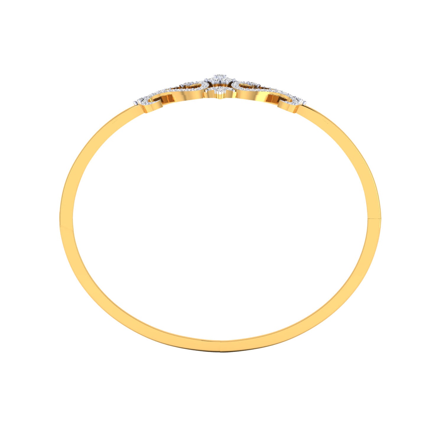 Yellow Gold Plated Sterling Silver Ring